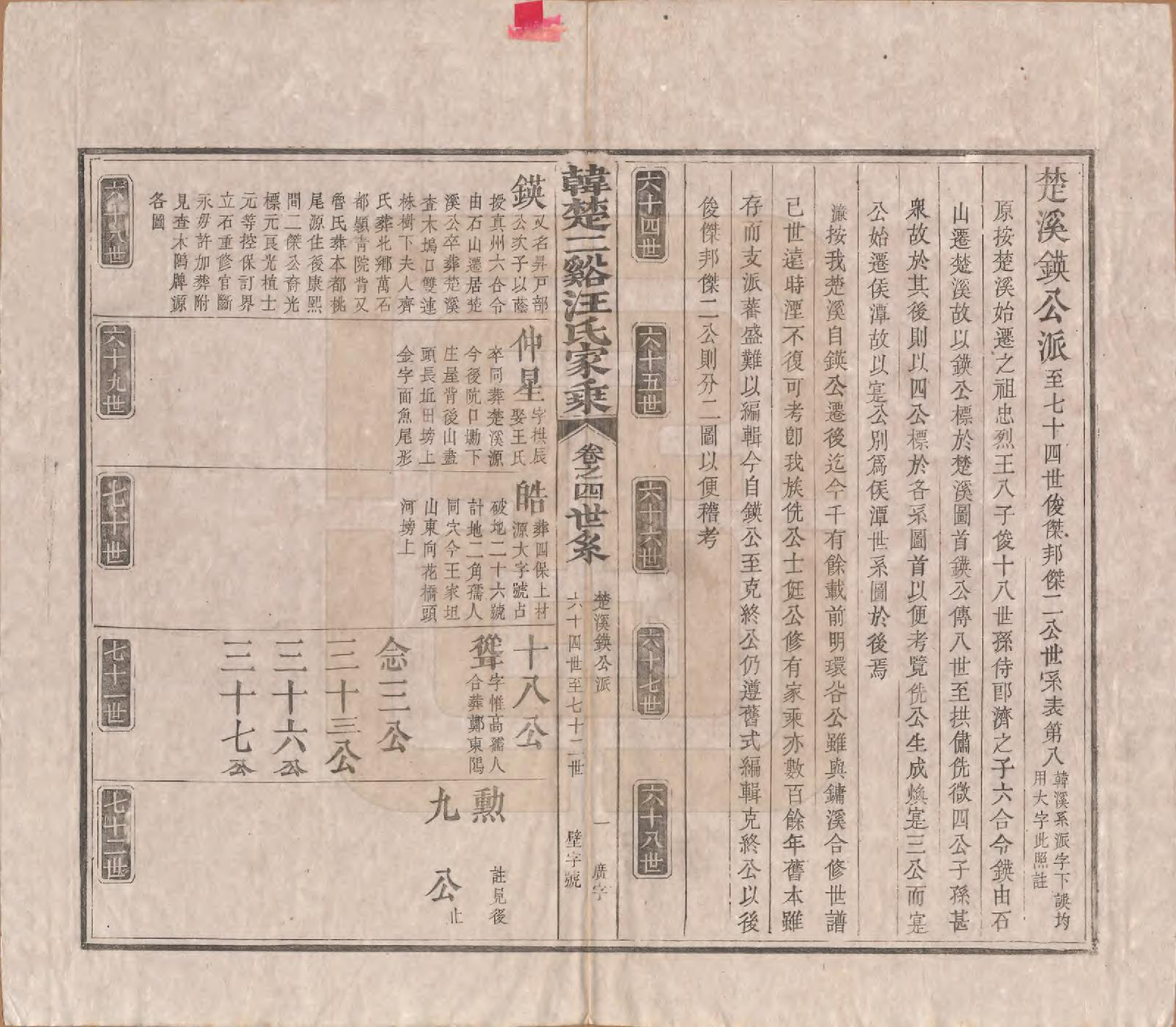 GTJP1480.汪.安徽祁门.韩楚二溪汪氏家乘十卷首一卷.清宣统二年（1910）_004.pdf_第1页