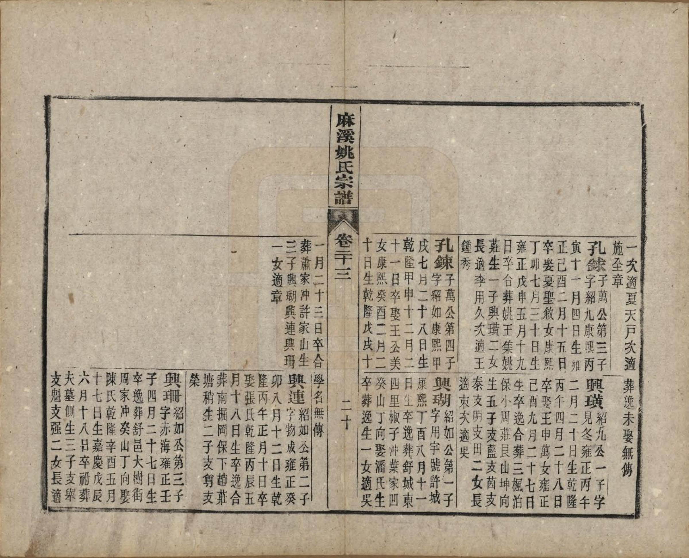 GTJP1998.姚.安徽桐城.桐城麻溪姚氏宗谱二十四卷首一卷附姚氏失德传七卷.民国十年（1921）_023.pdf_第2页