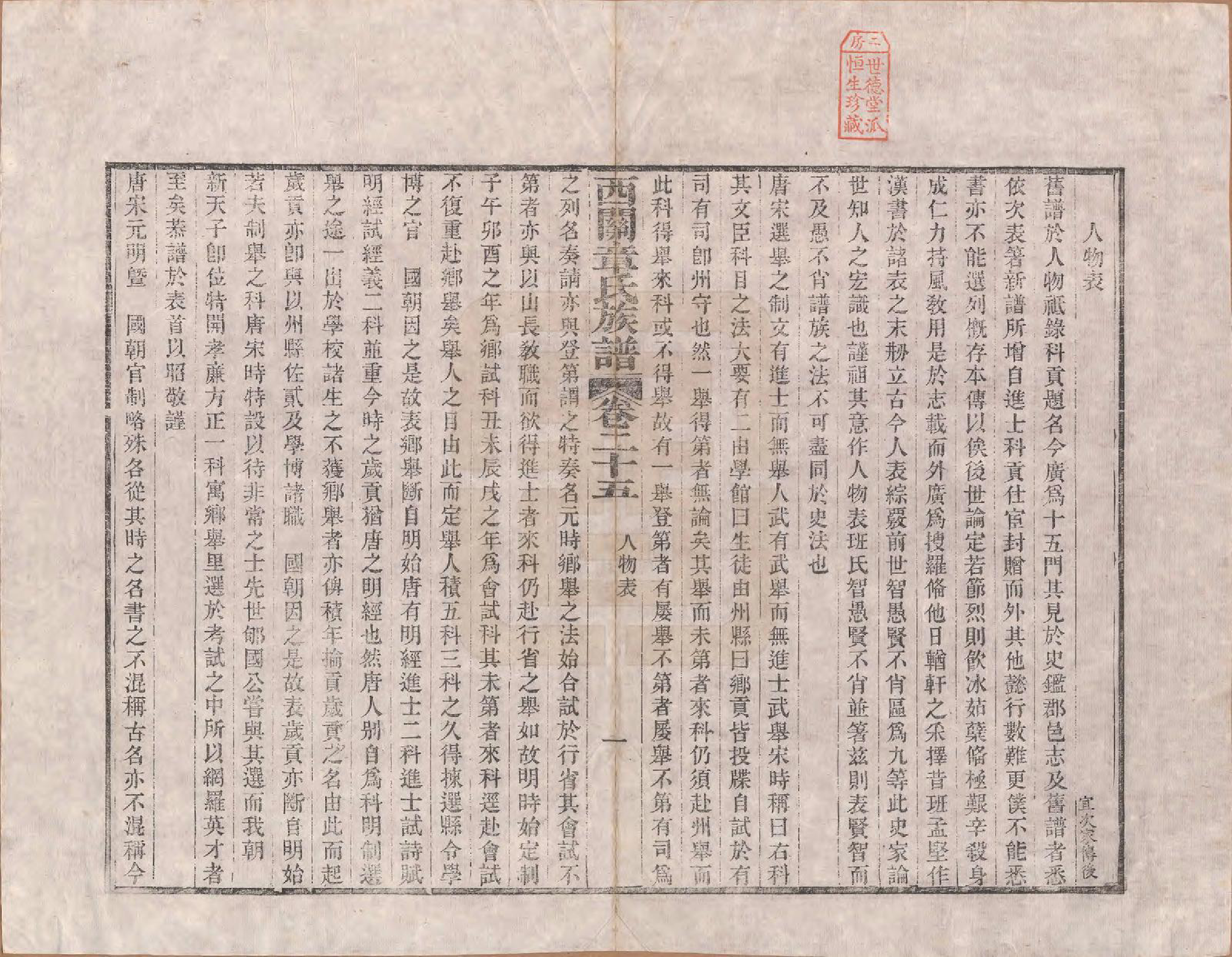GTJP2198.章.安徽绩溪.绩溪西关章氏族谱四十卷首二卷.清道光二十九年（1849）_025.pdf_第1页