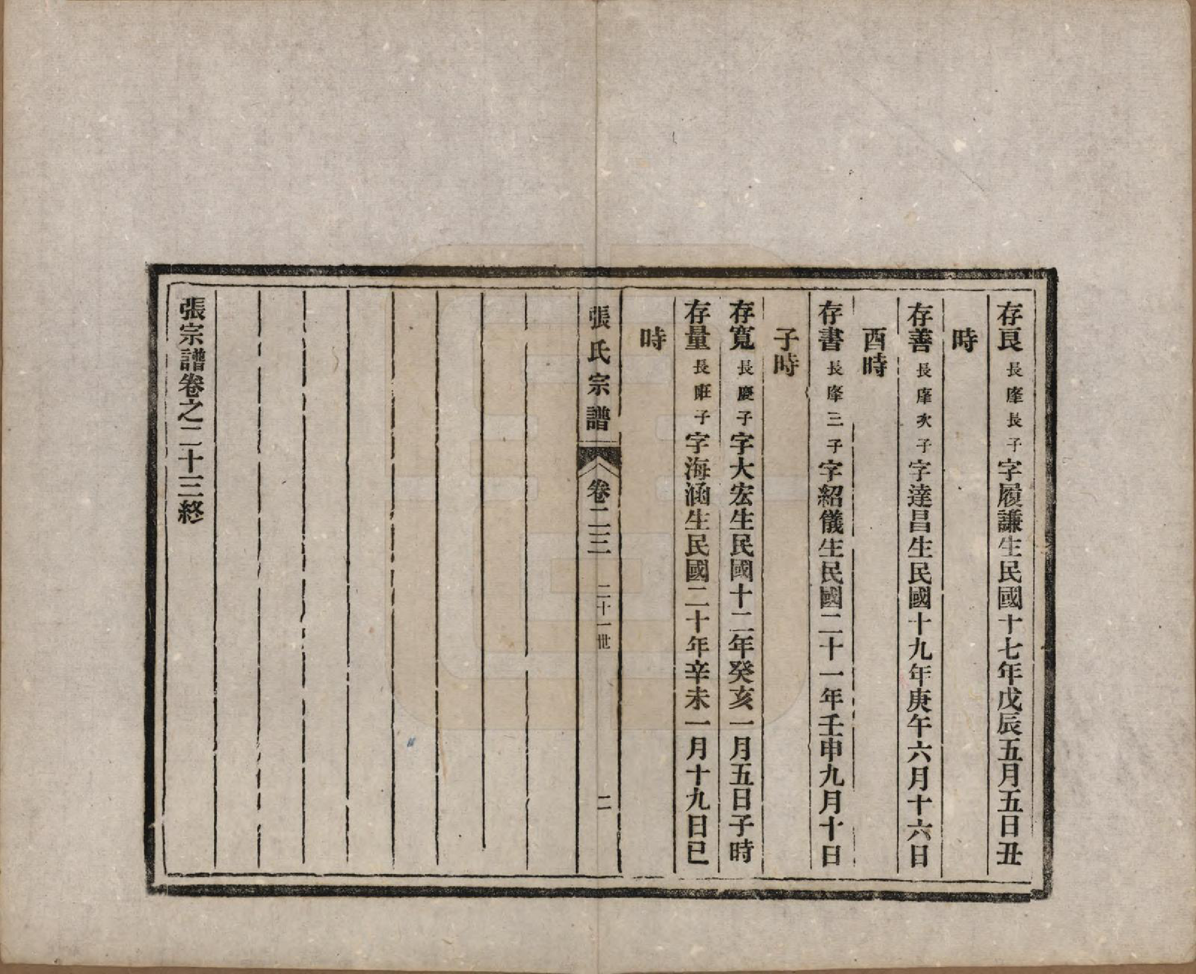 GTJP2089.张.安徽桐城.张氏宗谱.民国二十二年（1933）_023.pdf_第2页
