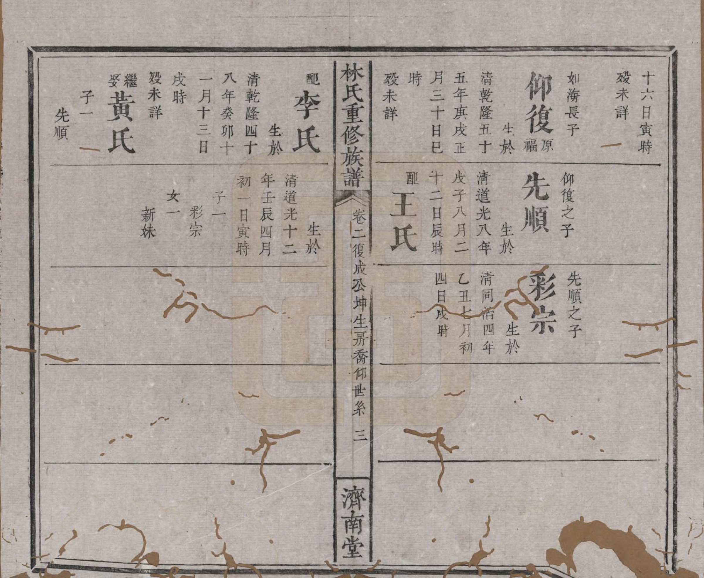 GTJP0901.林.江西萍乡.林氏重修族谱.清同治七年(1868)_002.pdf_第3页