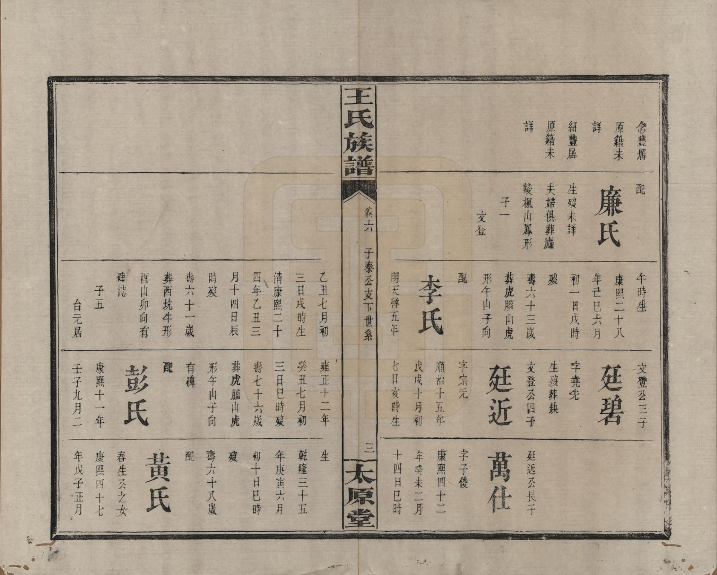 GTJP1588.王.江西庐陵.王氏族谱.清光绪29年[1903]_006.pdf_第3页