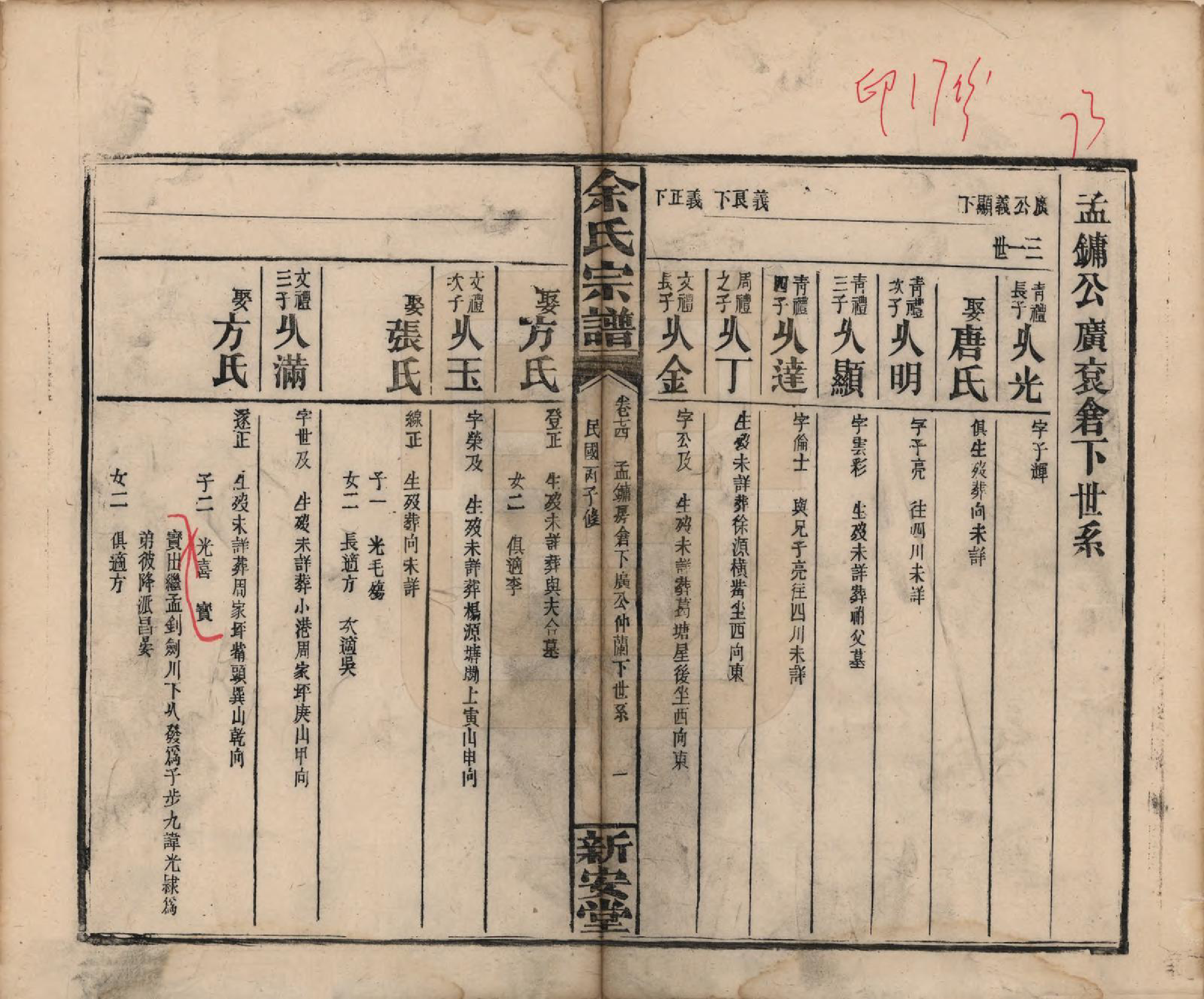 GTJP2033.余.江西修水.木瓜余氏重修族谱.民国25年[1936]_074.pdf_第1页