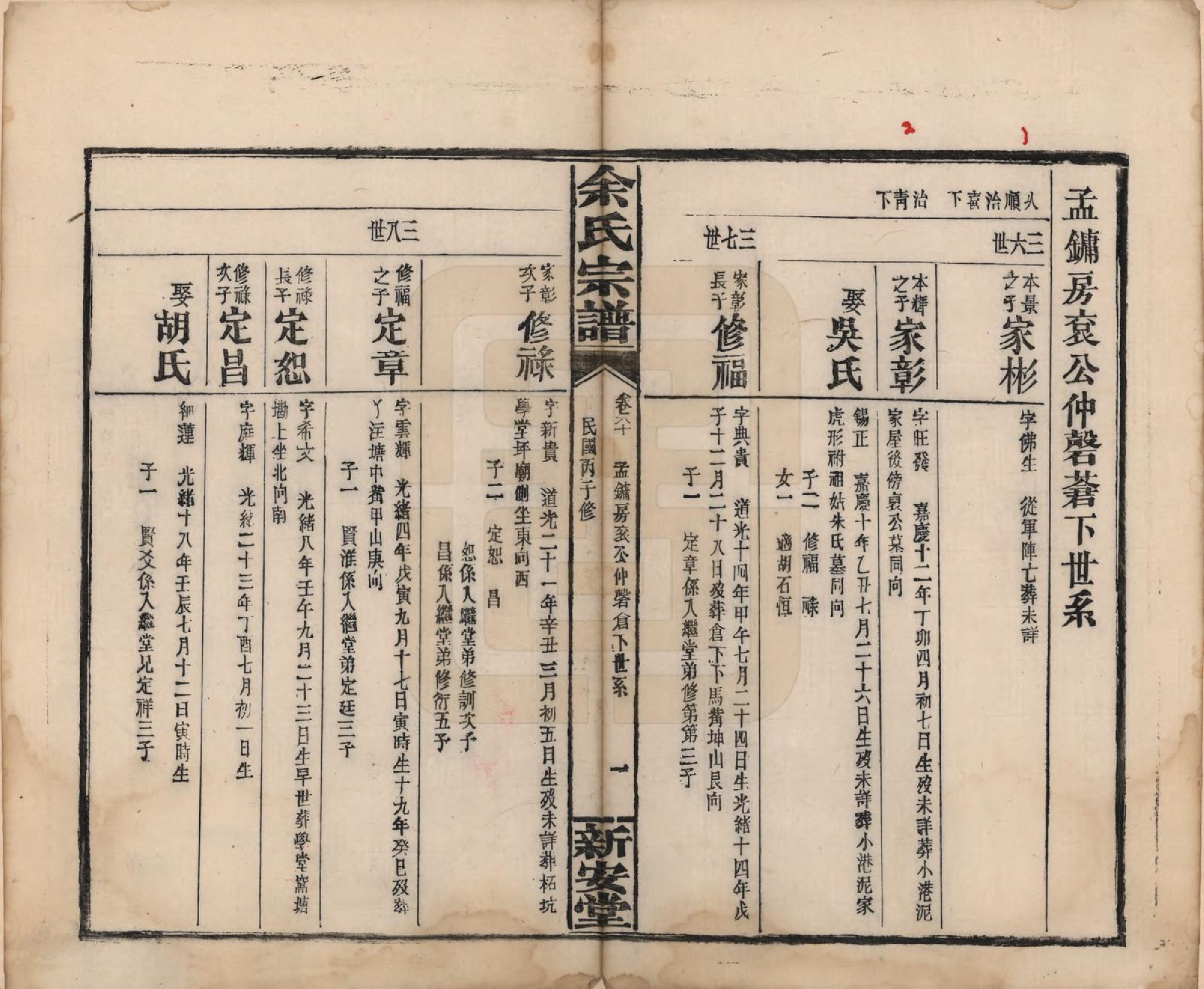 GTJP2033.余.江西修水.木瓜余氏重修族谱.民国25年[1936]_080.pdf_第1页