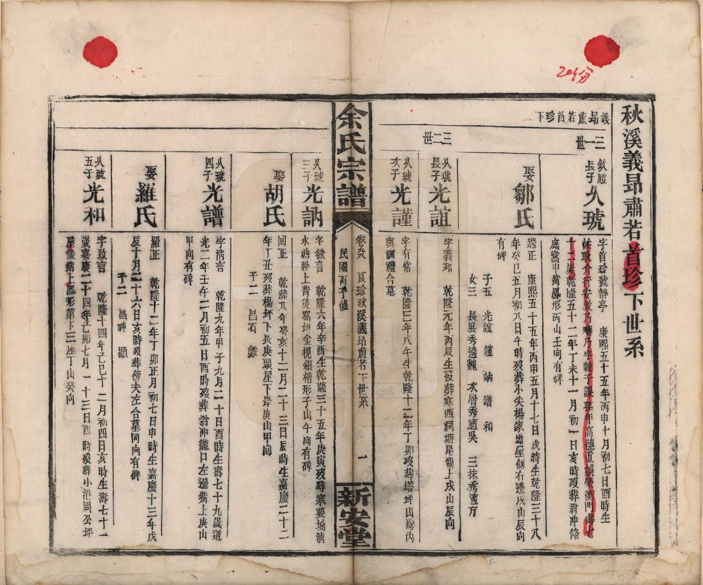 GTJP2033.余.江西修水.木瓜余氏重修族谱.民国25年[1936]_098.pdf_第1页