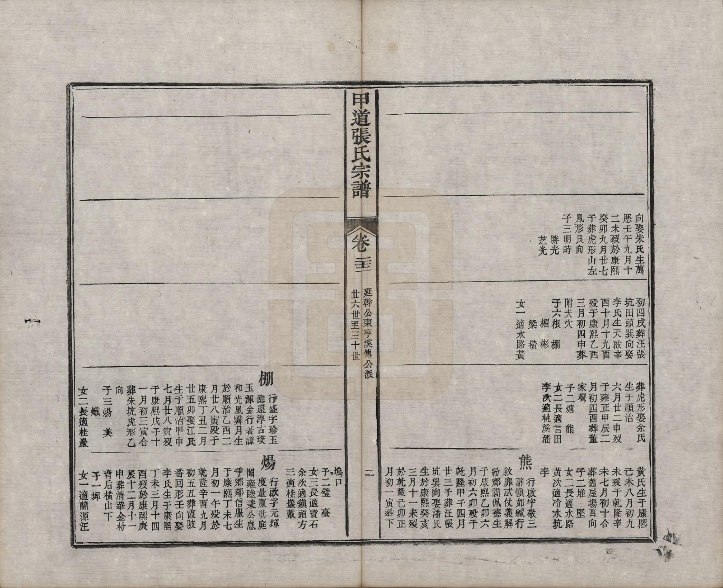 GTJP2147.张.江西婺源.甲道张氏宗谱六十卷.清道光十九年（1839）_022.pdf_第2页