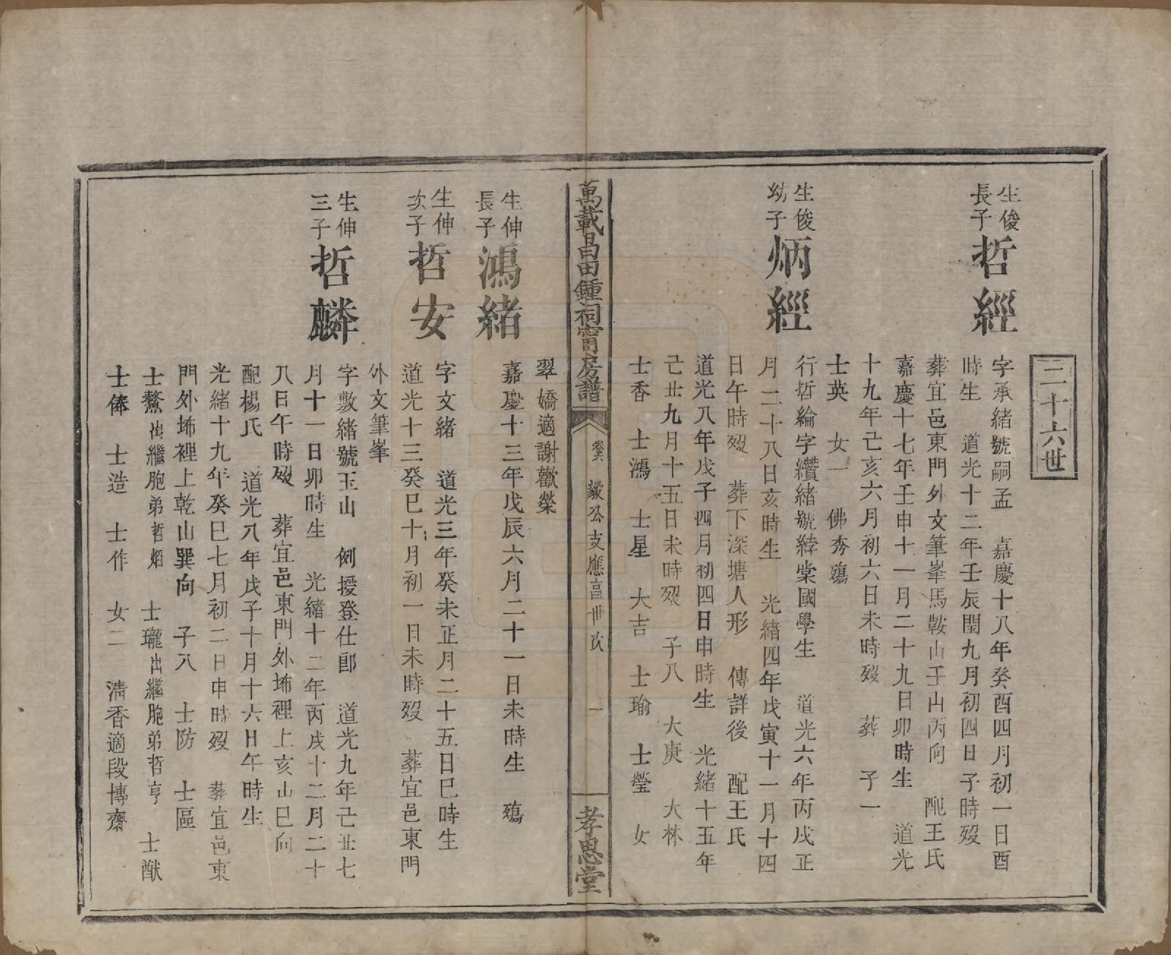 GTJP2265.锺.江西万载.万载昌田锺氏祠宁房支谱.清光绪25年[1899]_006.pdf_第1页