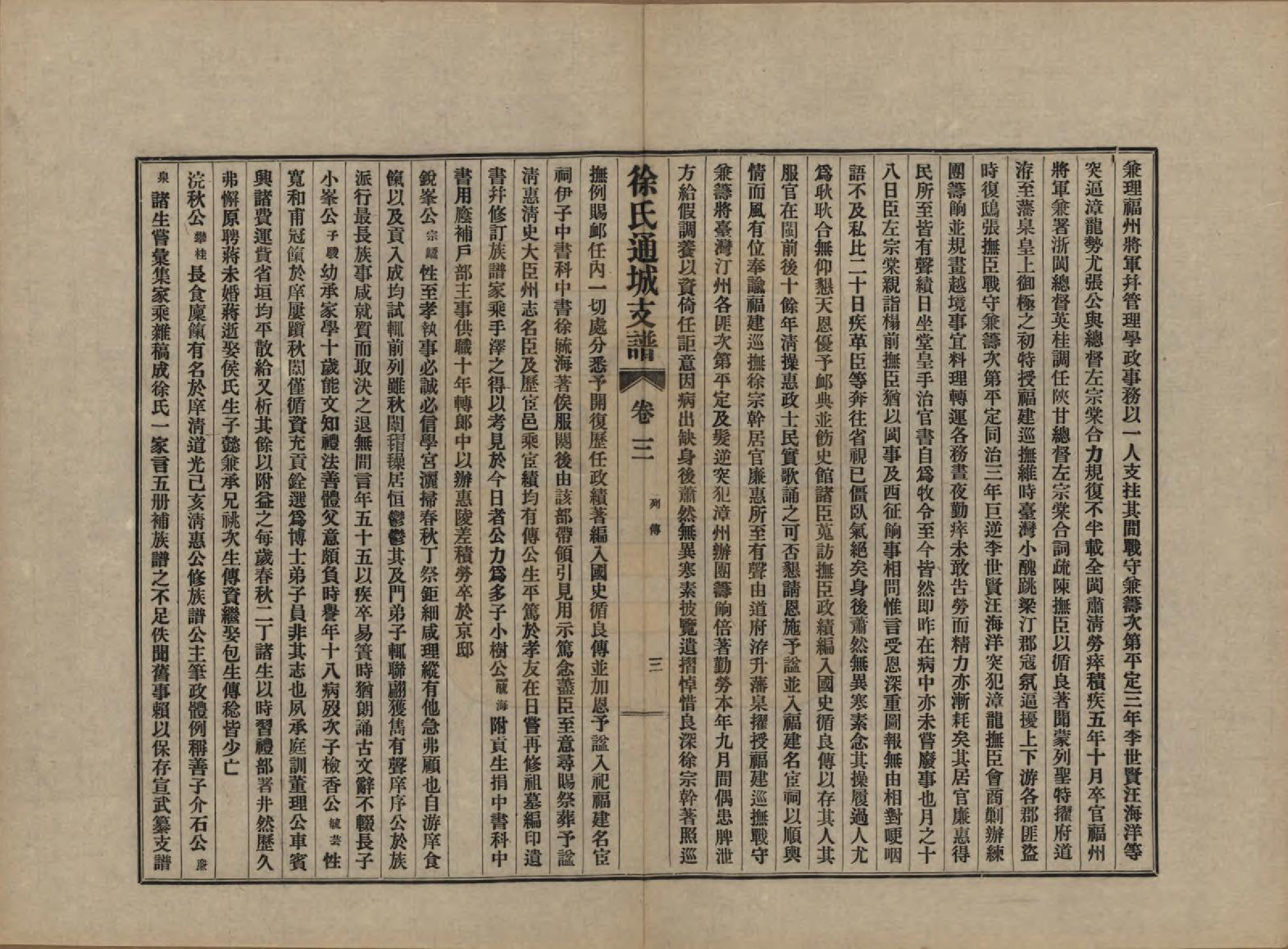 GTJP1826.徐.江苏南通.徐氏通城支谱四卷.民国二十一年（1932）_003.pdf_第3页