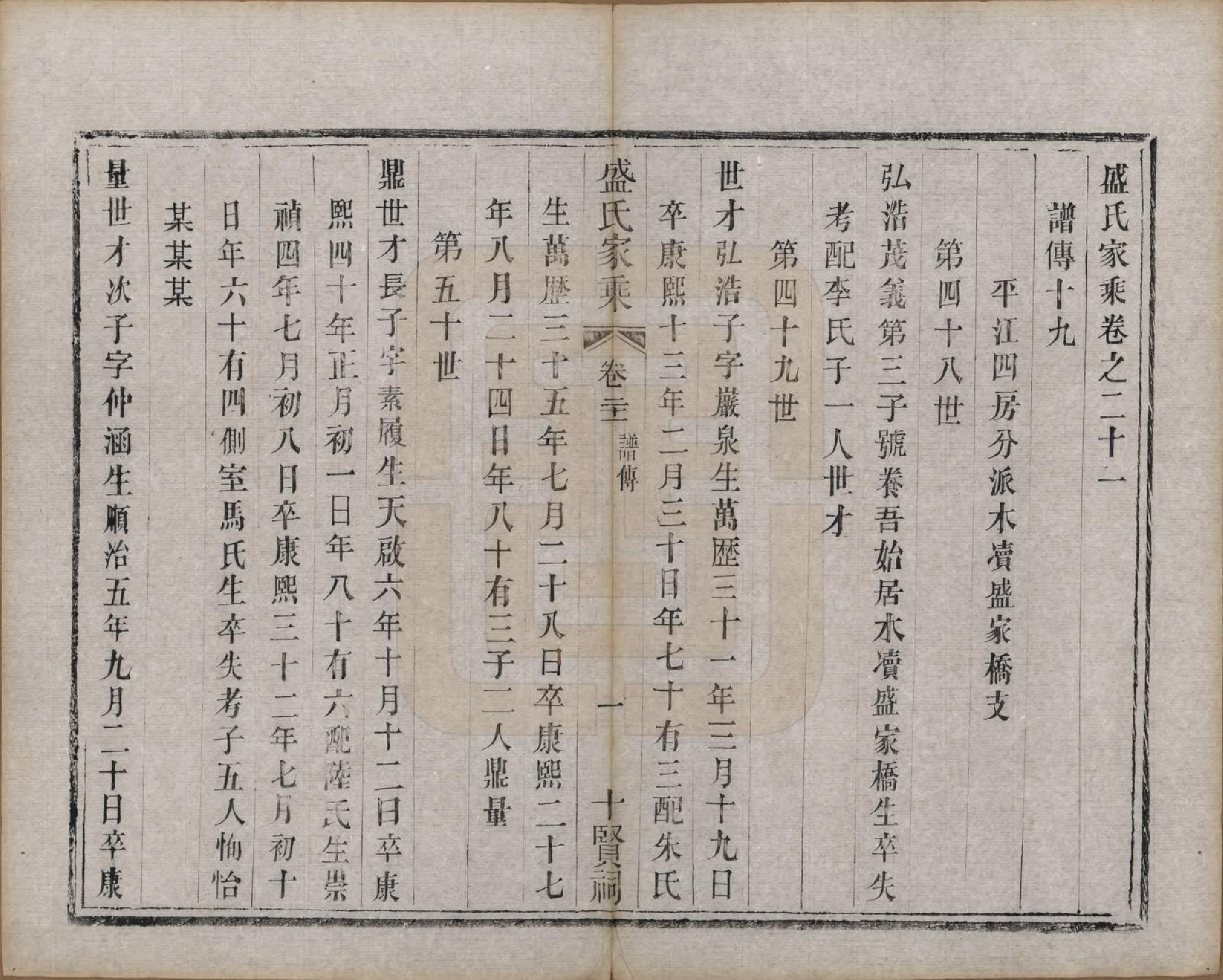 GTJP1302.盛.江苏吴县.平江盛氏家乘初稿三十八卷首一卷末一卷.清同治十三年（1874）_021.pdf_第1页
