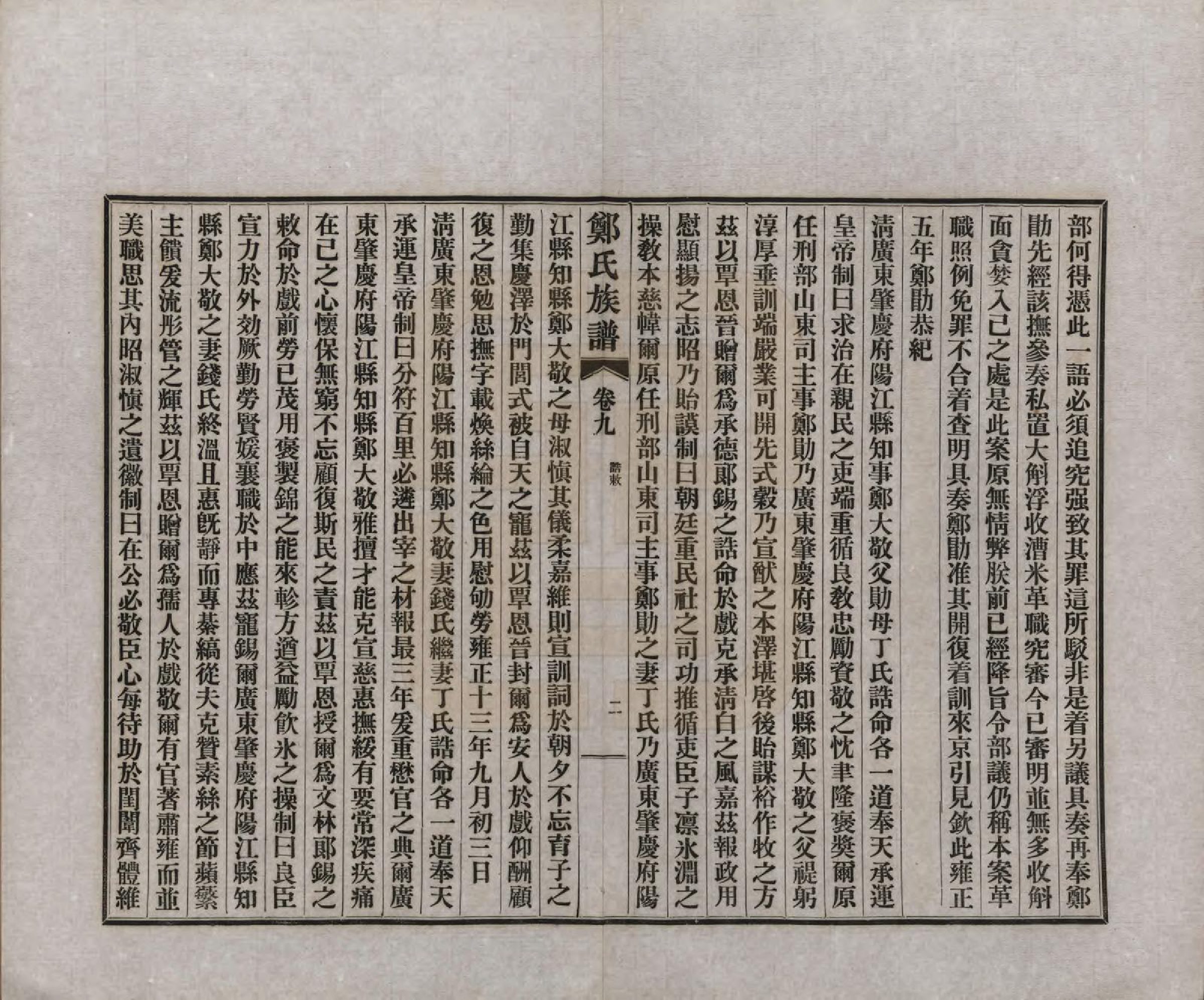 GTJP2246.郑.江苏如皋.白蒲郑氏族谱十四卷首一卷末一卷.民国十五年（1926）_009.pdf_第2页