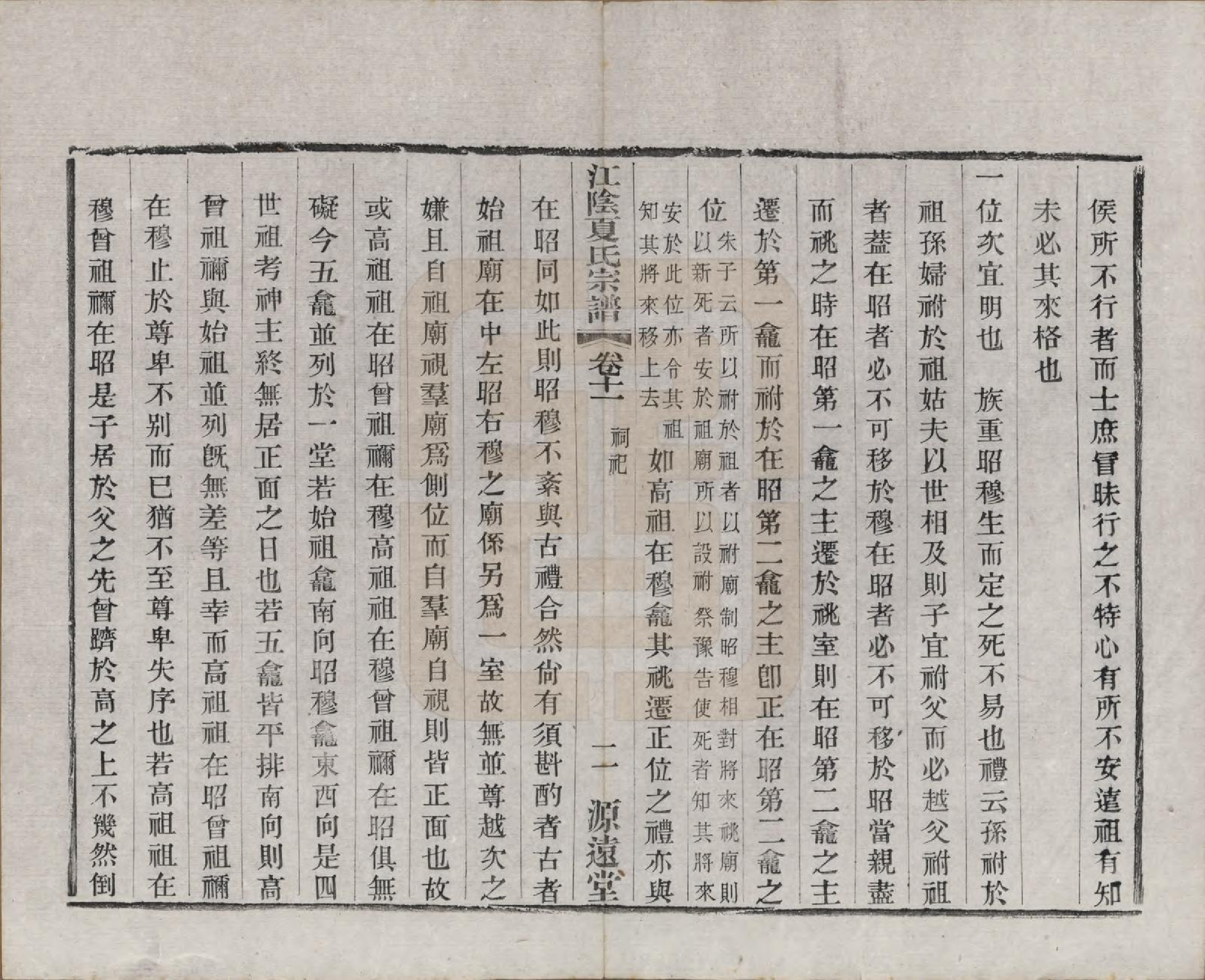 GTJP1732.夏.江苏江阴.江阴夏氏宗谱十八卷首一卷.清光绪十二年(1886)_011.pdf_第2页