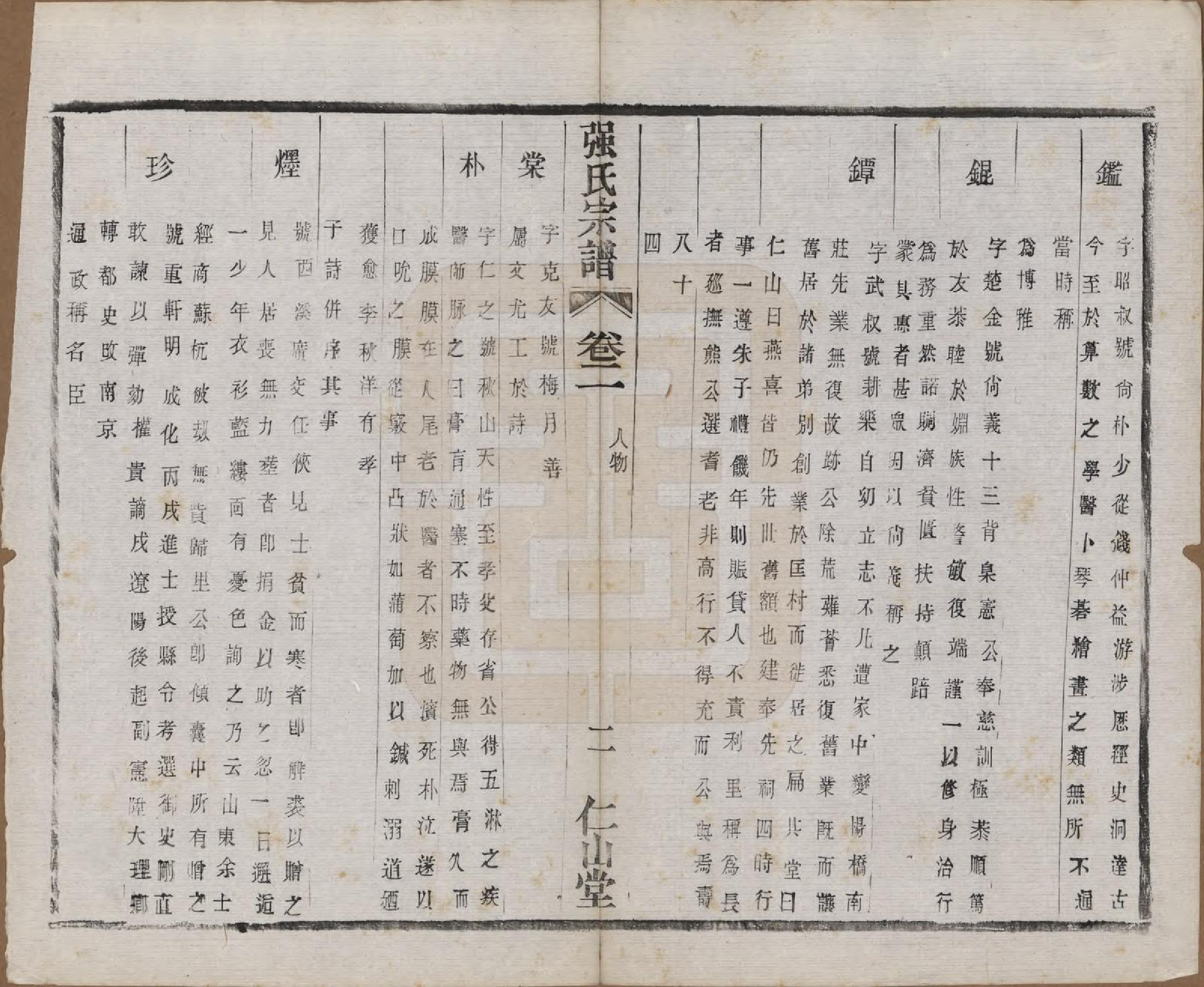 GTJP1191.强.江苏无锡.强氏宗谱五十二卷.民国三十六年（1947）_002.pdf_第2页