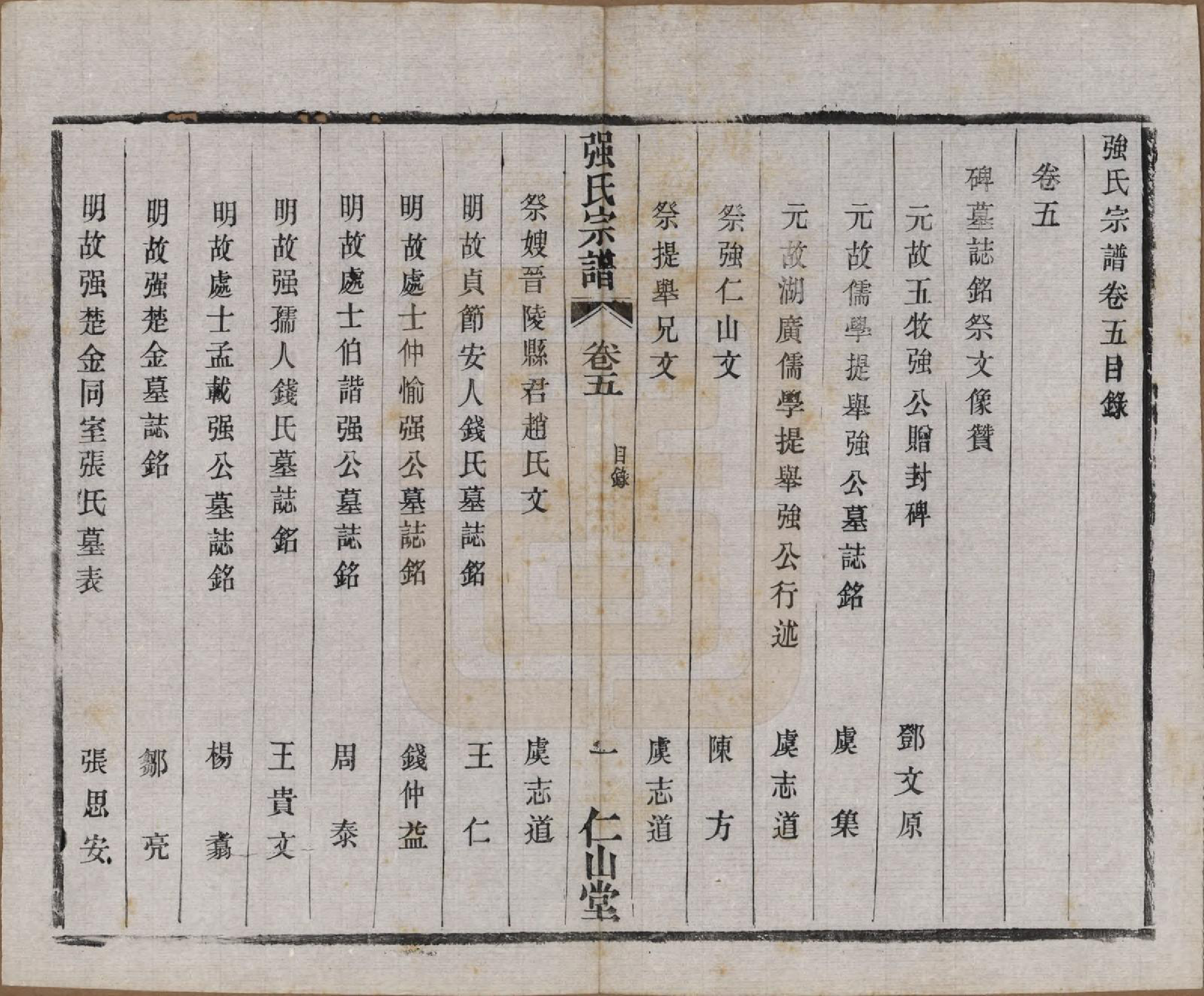 GTJP1191.强.江苏无锡.强氏宗谱五十二卷.民国三十六年（1947）_005.pdf_第1页