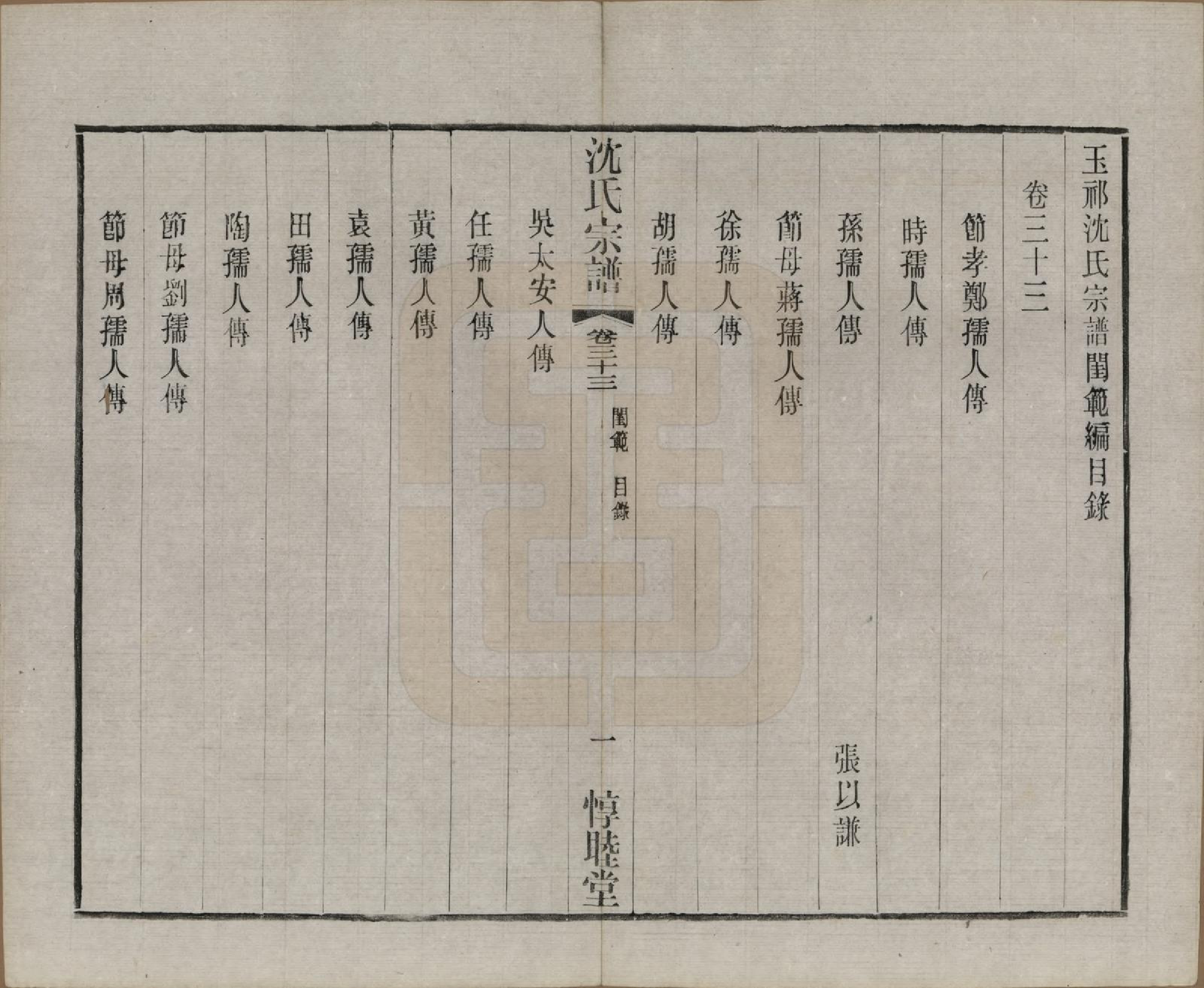 GTJP1268.沈.江苏无锡.玉祁沈氏宗谱四十卷.民国十三年（1924）_033.pdf_第3页