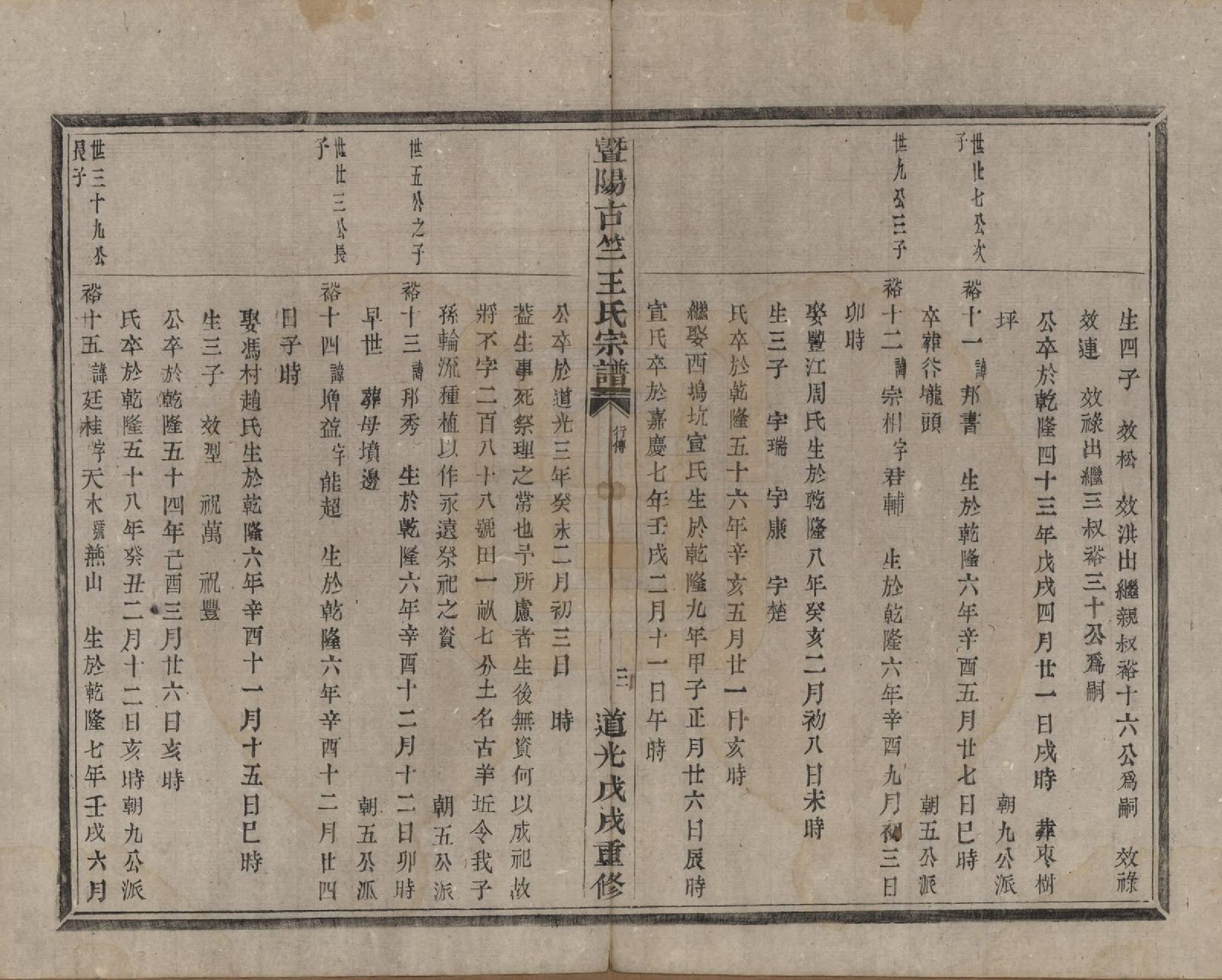 GTJP1581.王.江苏江阴.暨阳古竺王氏宗谱.清道光十八年(1838)_009.pdf_第3页