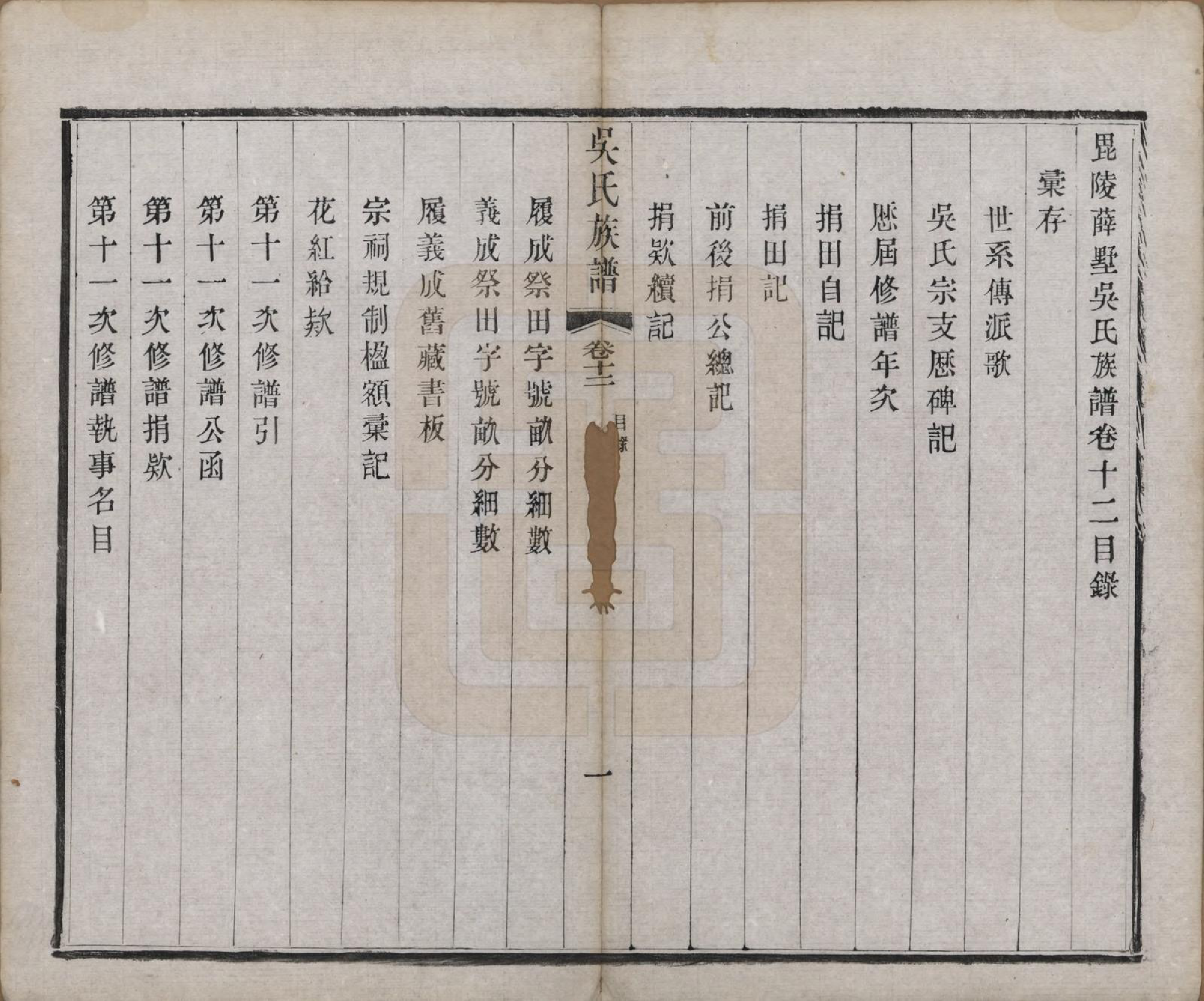 GTJP1689.吴.江苏毗陵.毗陵薛墅吴氏族谱.清光绪9年[1883]_012.pdf_第1页
