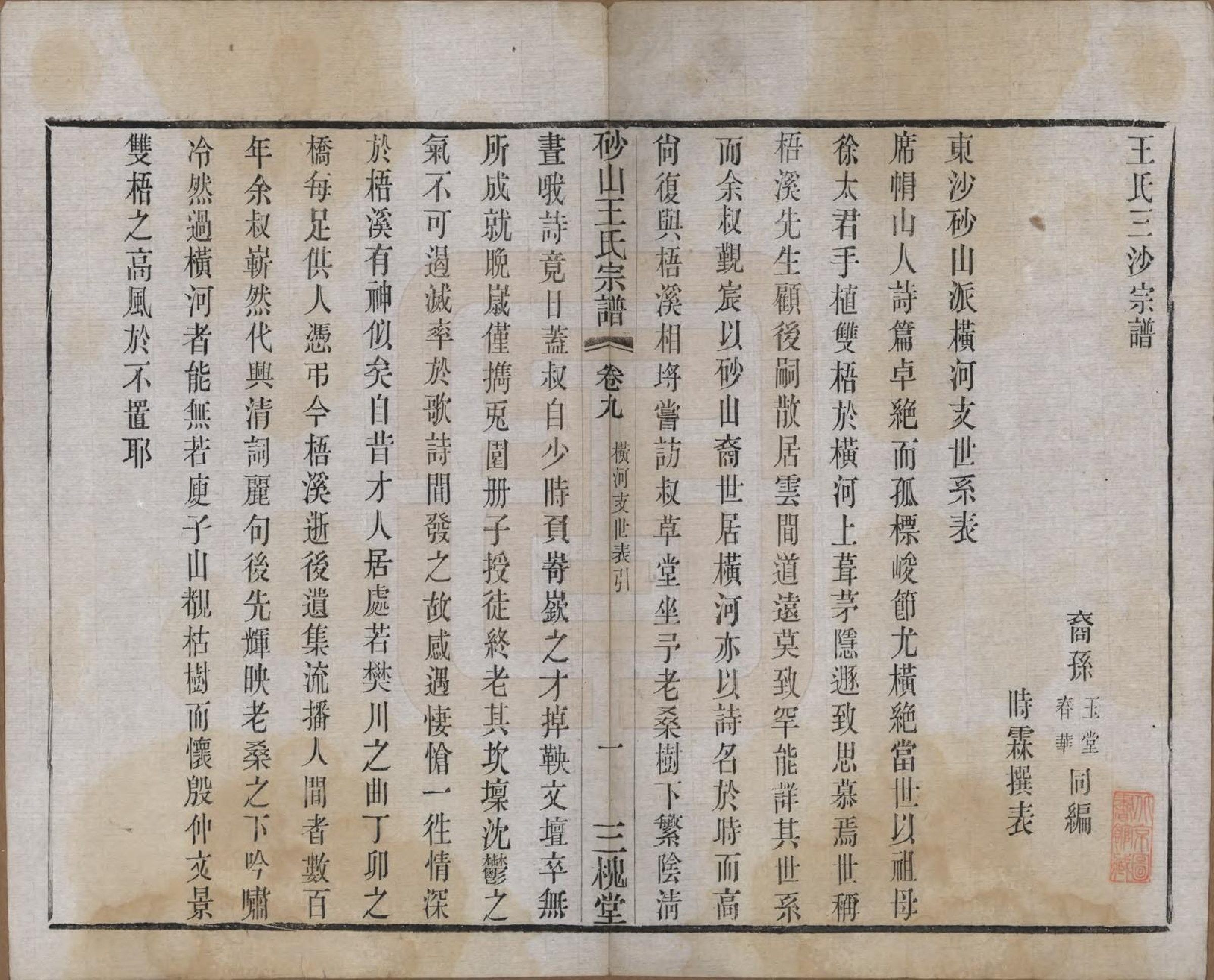 GTJP1598.王.江苏昆山.砂山王氏宗谱十八卷.清光绪二十三年（1897）_009.pdf_第1页