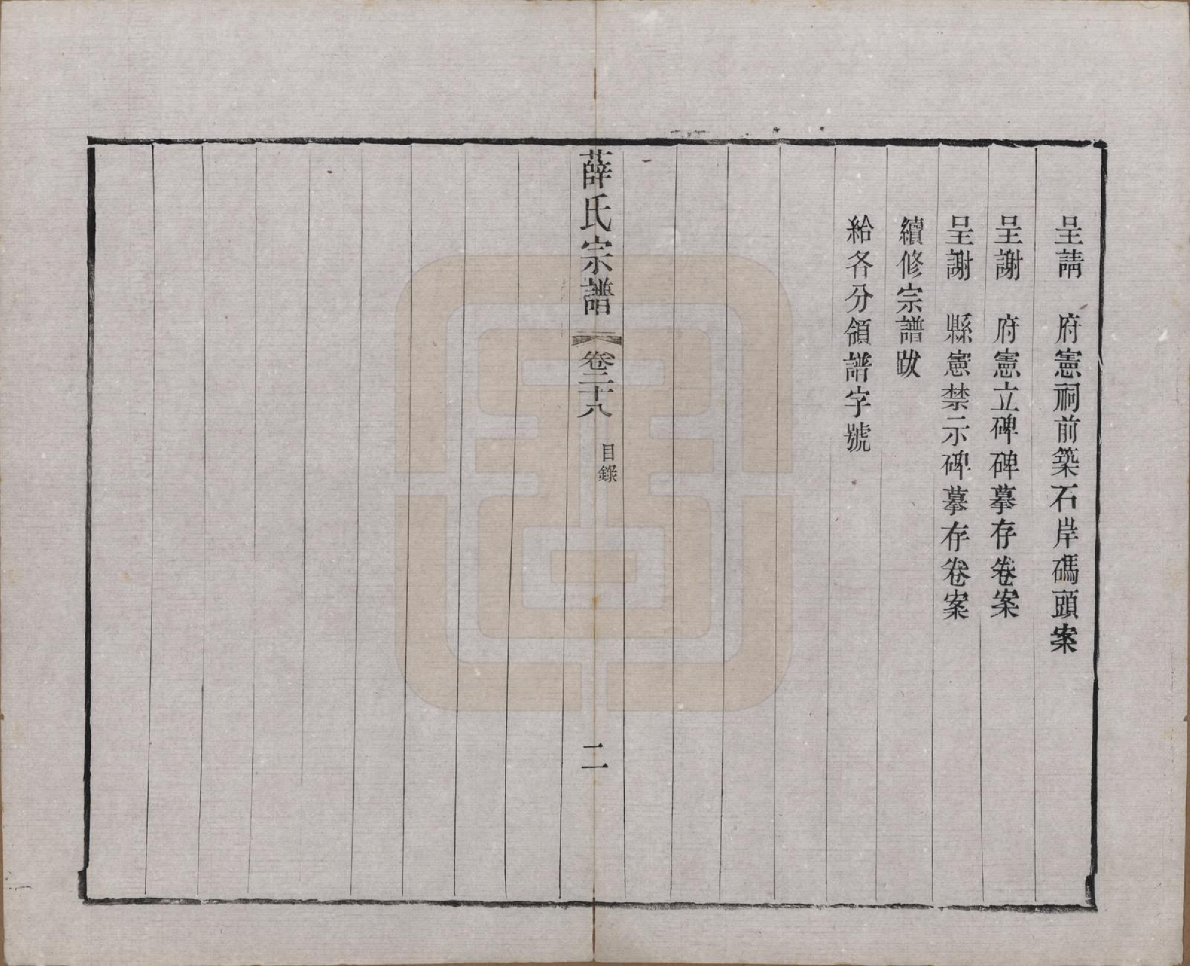 GTJP1927.薛.江苏常州.毗陵西蠡薛氏续修宗谱二十八卷.清宣统元年（1909）_028.pdf_第2页