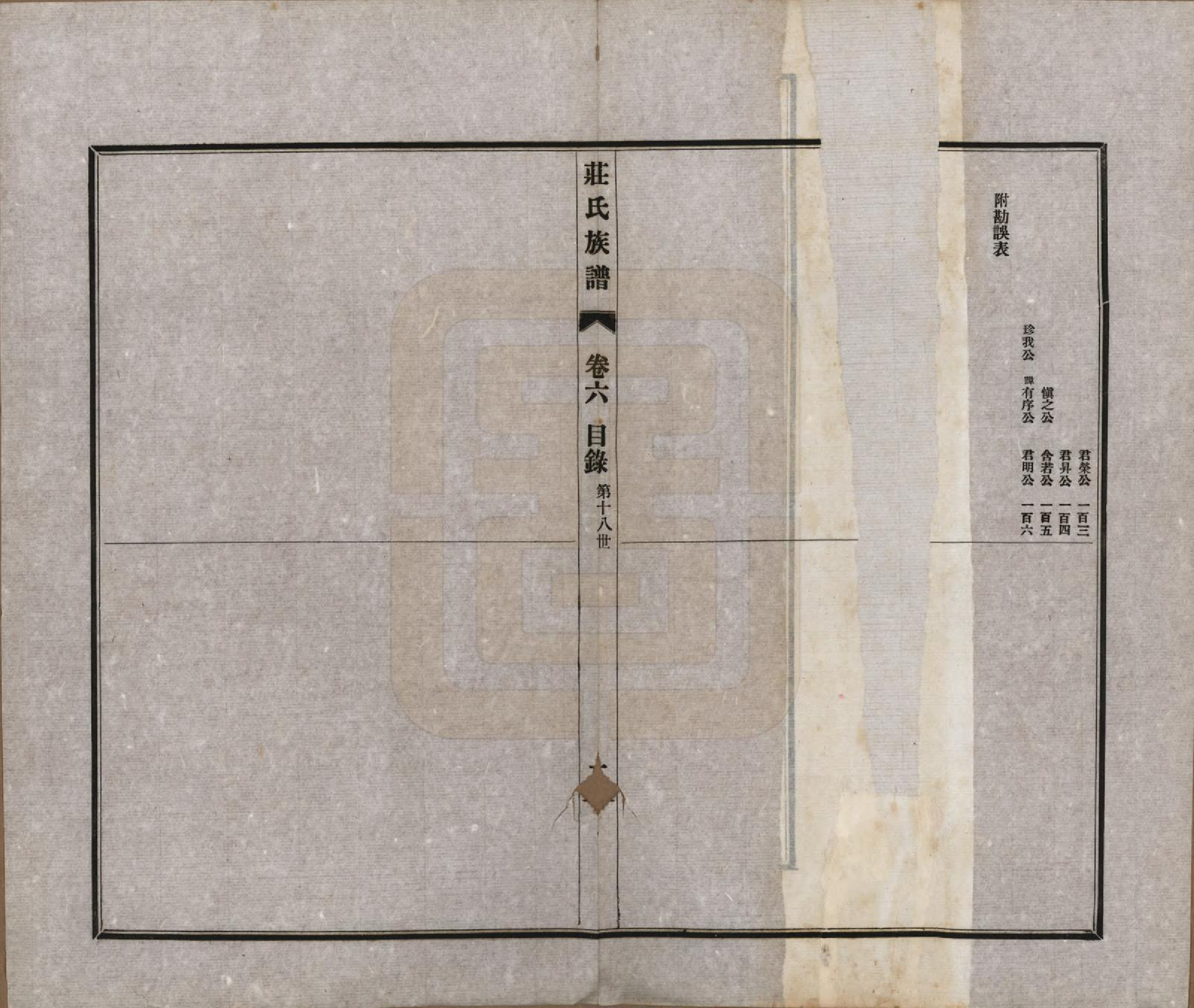 GTJP2362.庄.江苏武进.毘陵庄氏族谱二十三卷首一卷末一卷.民国二十四年（1935）_006.pdf_第2页