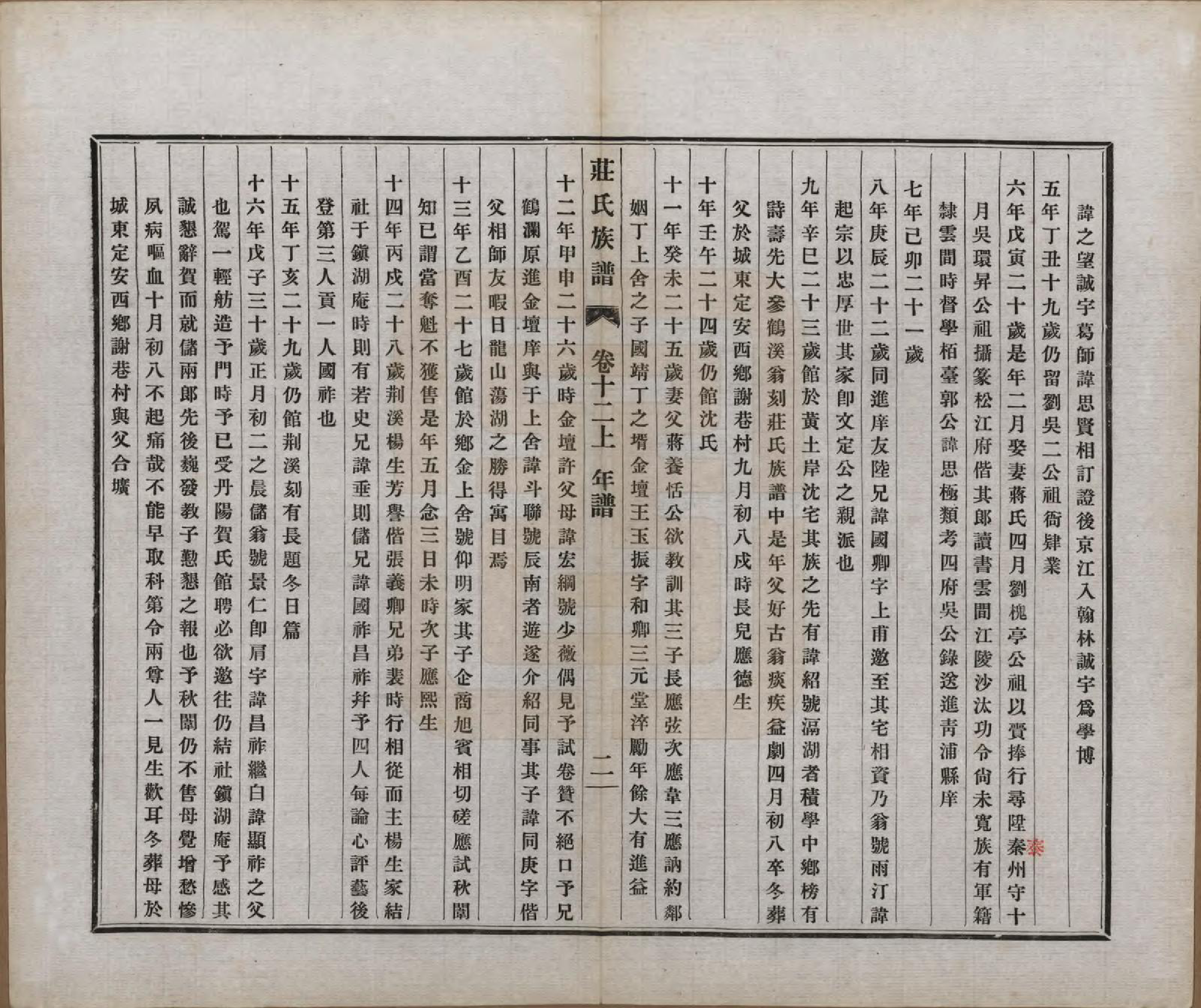 GTJP2362.庄.江苏武进.毘陵庄氏族谱二十三卷首一卷末一卷.民国二十四年（1935）_012.pdf_第3页
