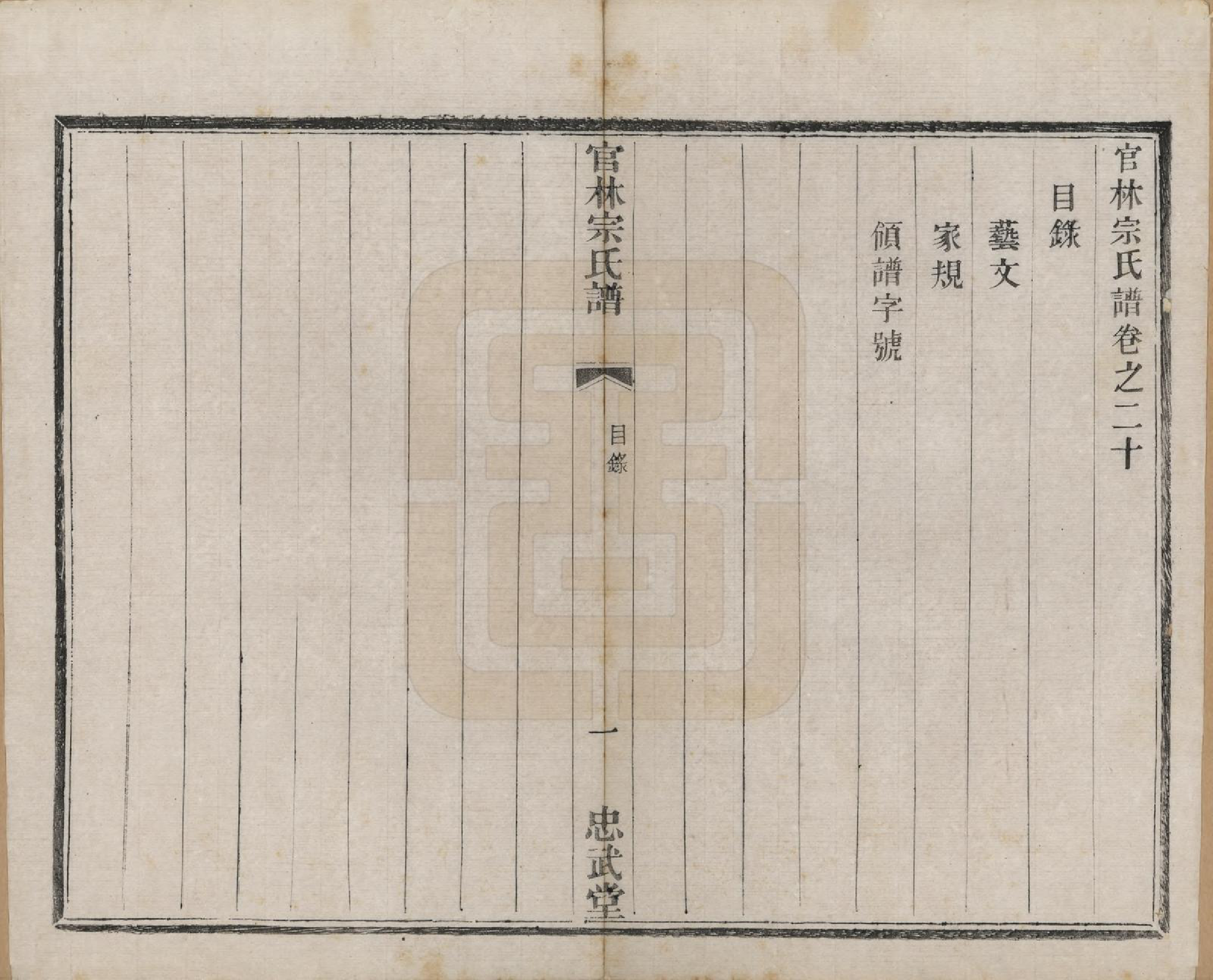 GTJP2368.宗.江苏宜兴.官林宗氏谱二十卷.民国三十二年（1943）_020.pdf_第1页