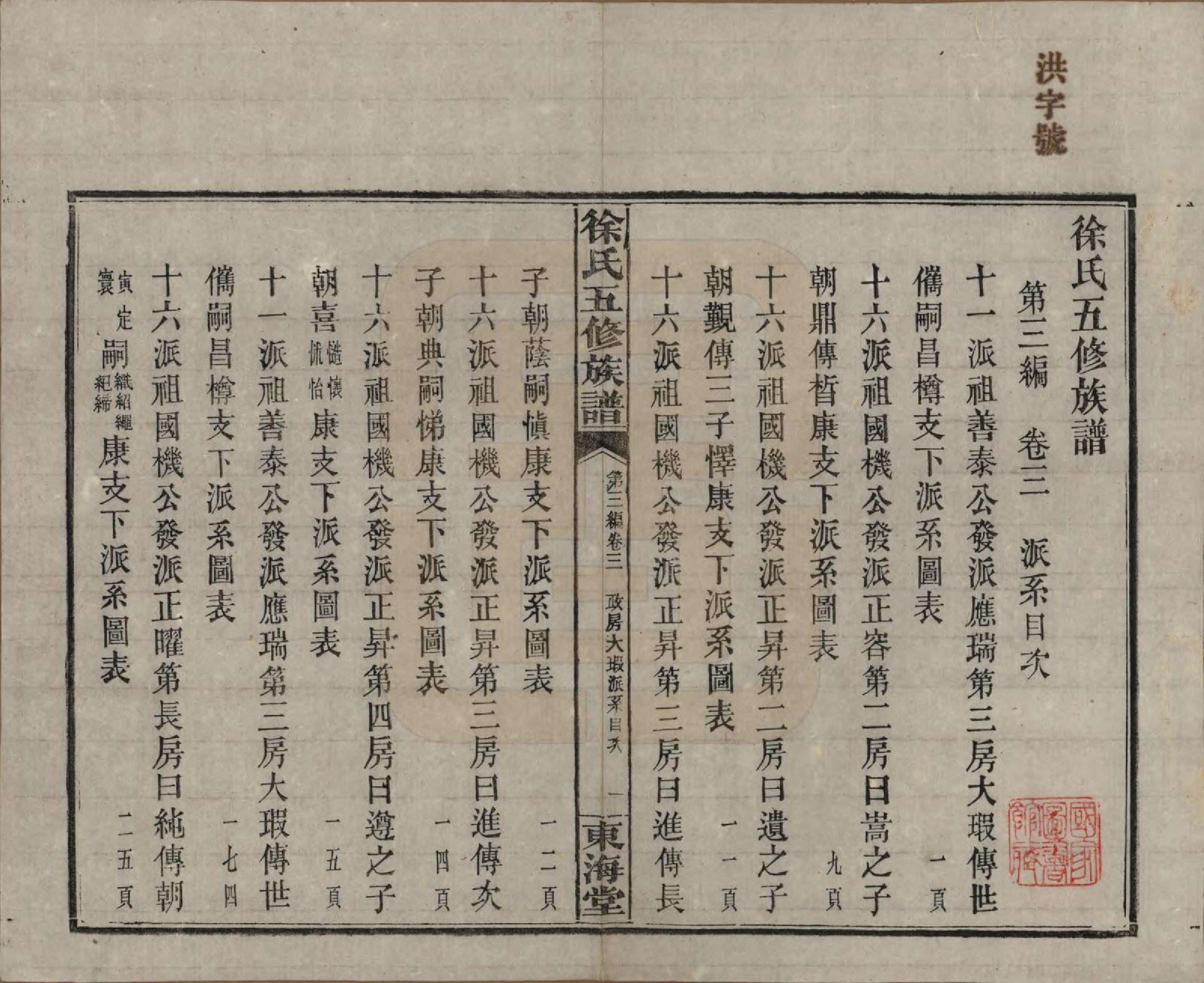 GTJP1840.徐.四川资阳.徐氏五修族谱第一编三卷第二编三卷第三编十八卷徐氏五修族谱.民国三十七年（1948）_303.pdf_第1页