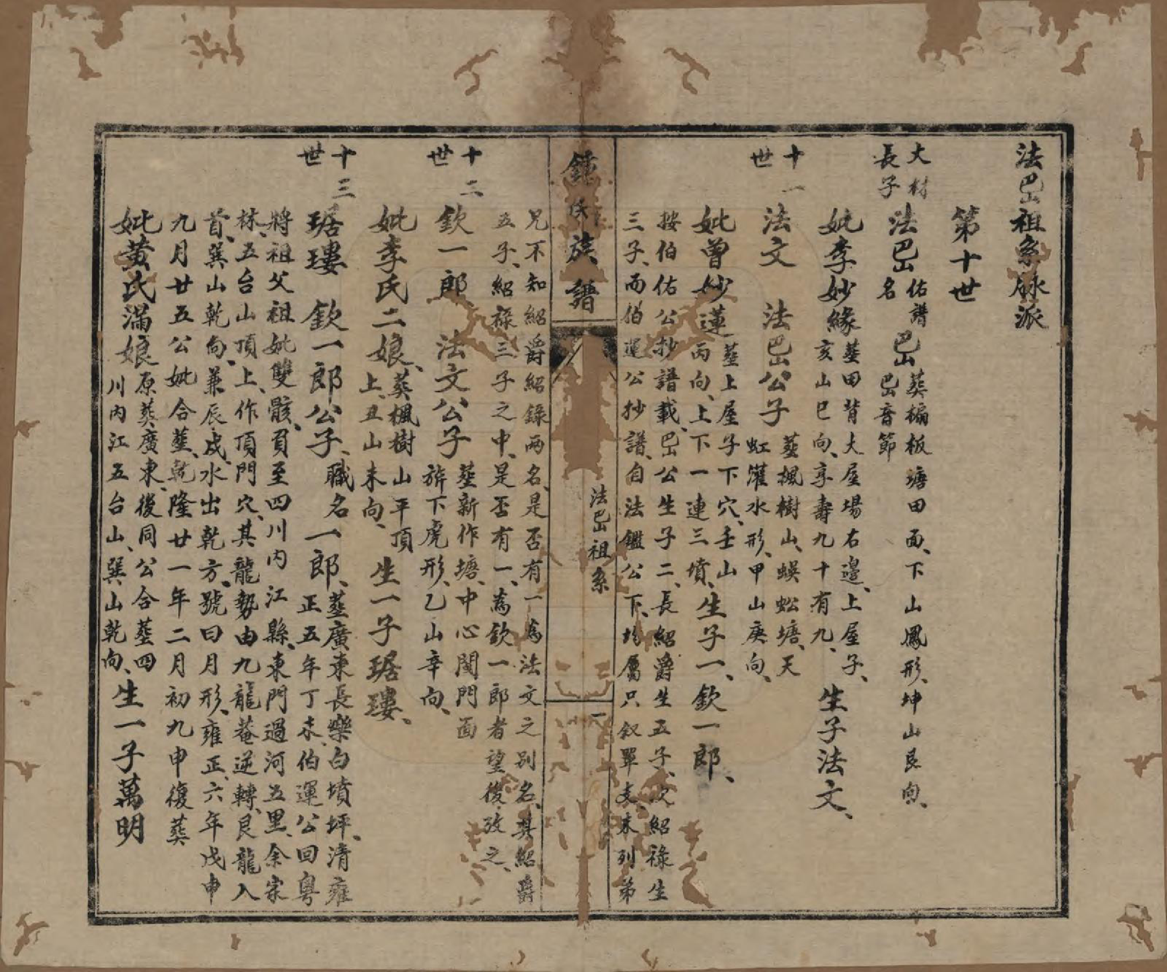 GTJP2258.锺.四川内江.锺氏复周祠族谱六卷.民国二十七年（1938）_003.pdf_第2页