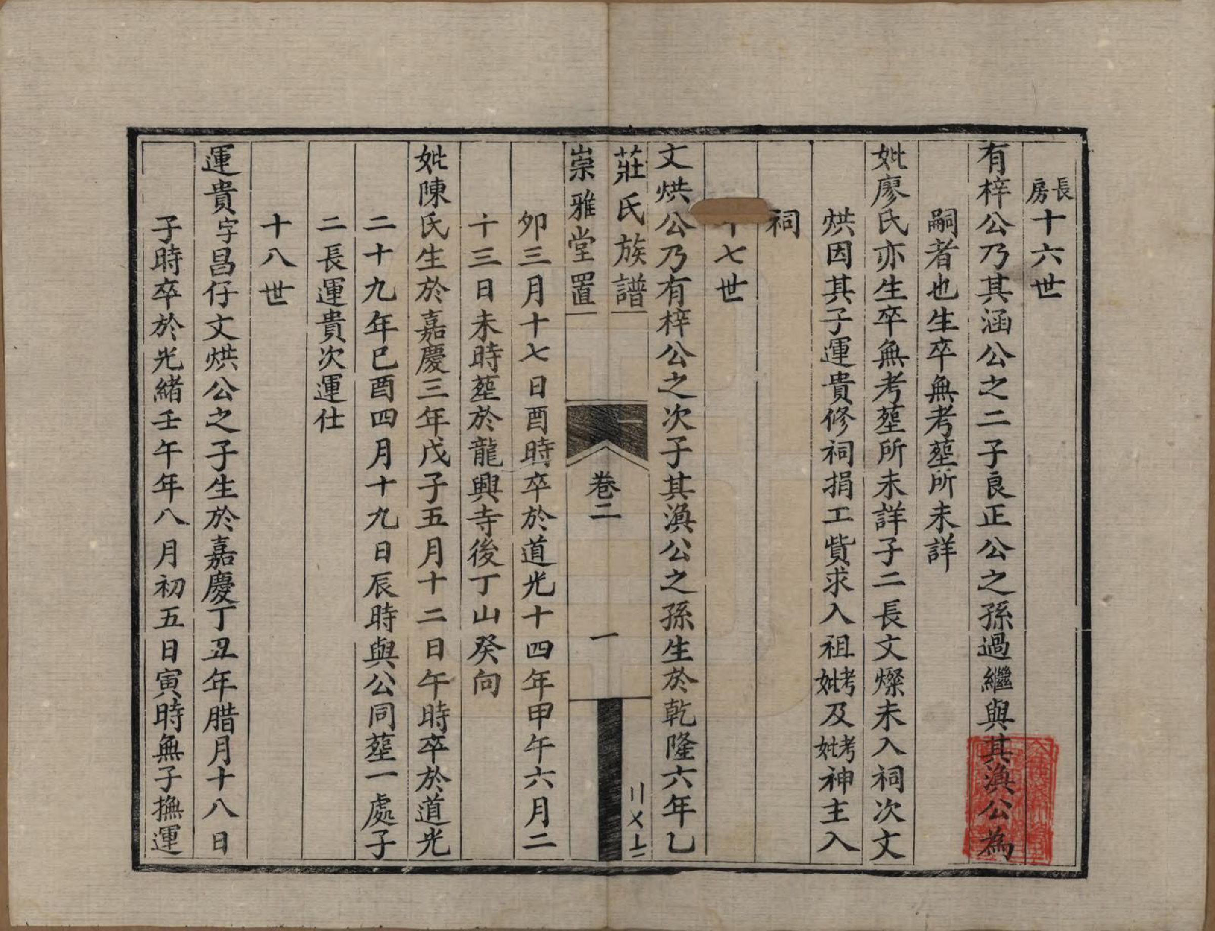 GTJP2365.庄.四川广汉.庄氏族谱四卷.清光绪二十八年（1902）_002.pdf_第1页
