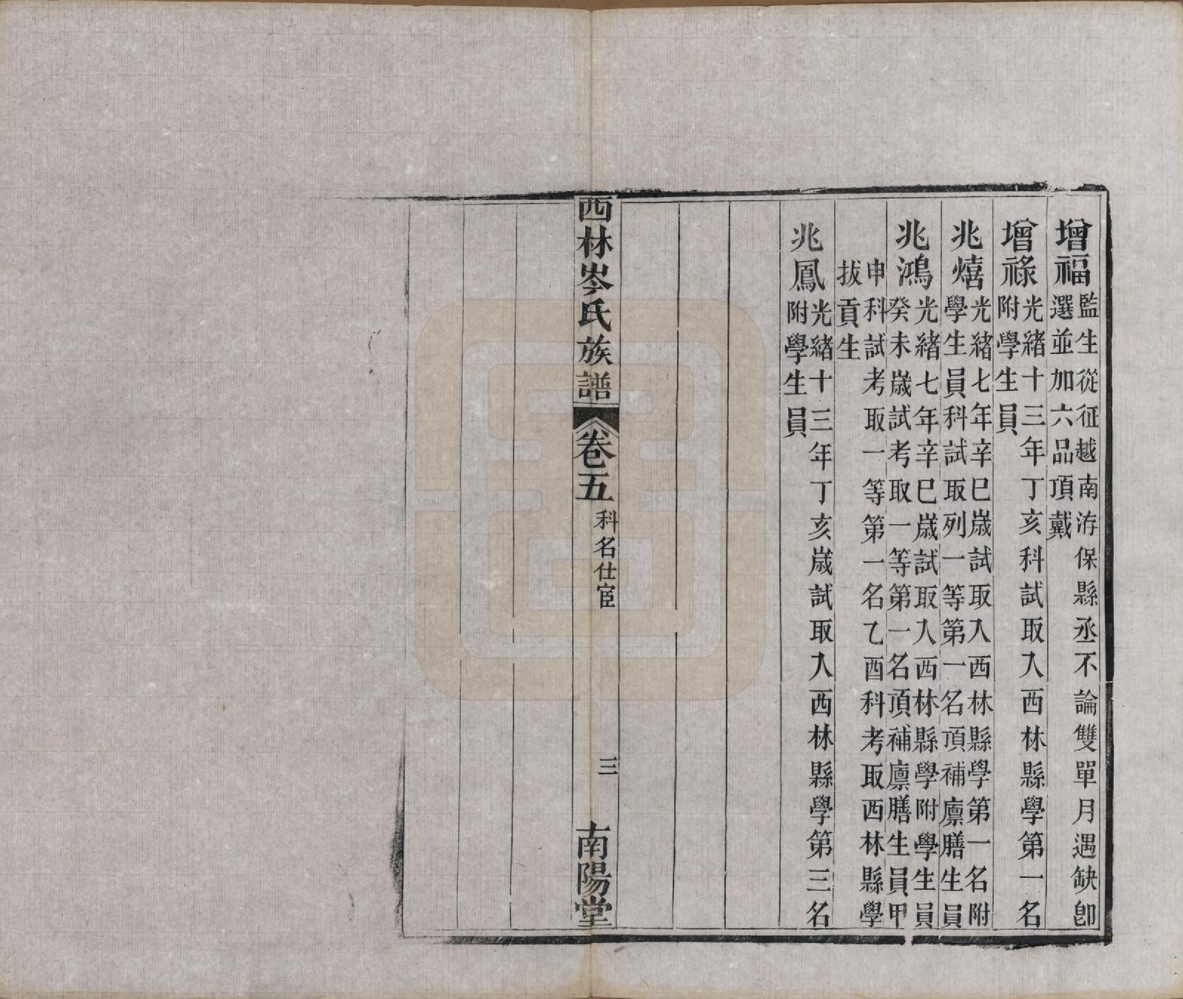 GTJP0071.岑.广西西林.西林岑氏族谱十卷首一卷.清光绪十四年（1888）_005.pdf_第3页