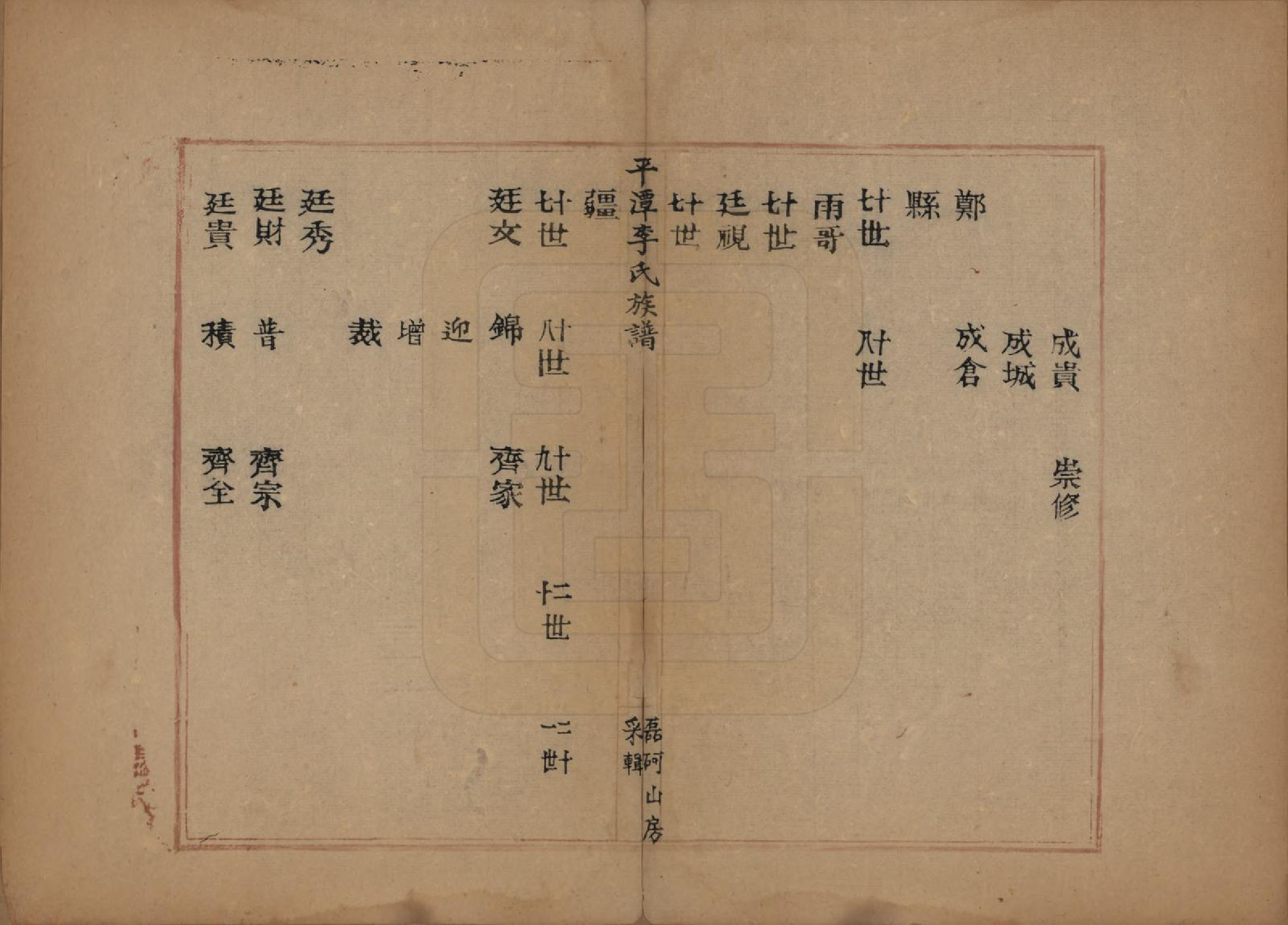 GTJP0836.李.福建.平潭李氏族谱不分卷.清_002.pdf_第3页