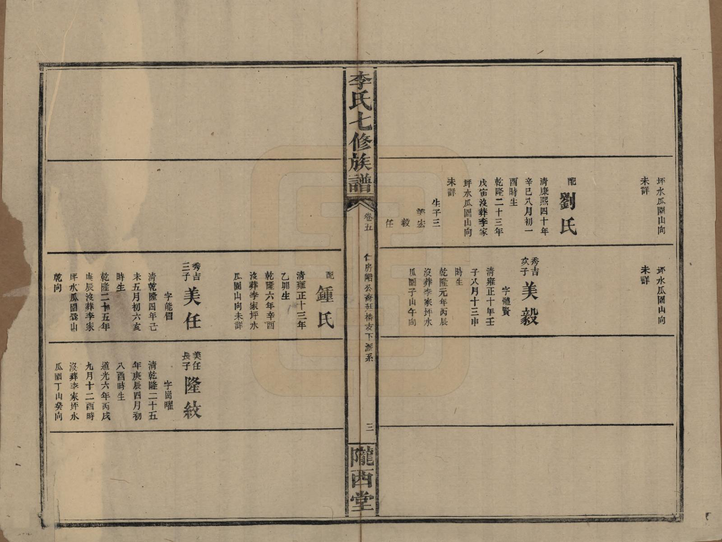 GTJP0797.李.福建长乐.李氏七修族谱五卷卷首二卷卷末一卷.民国34年（1945）_005.pdf_第3页