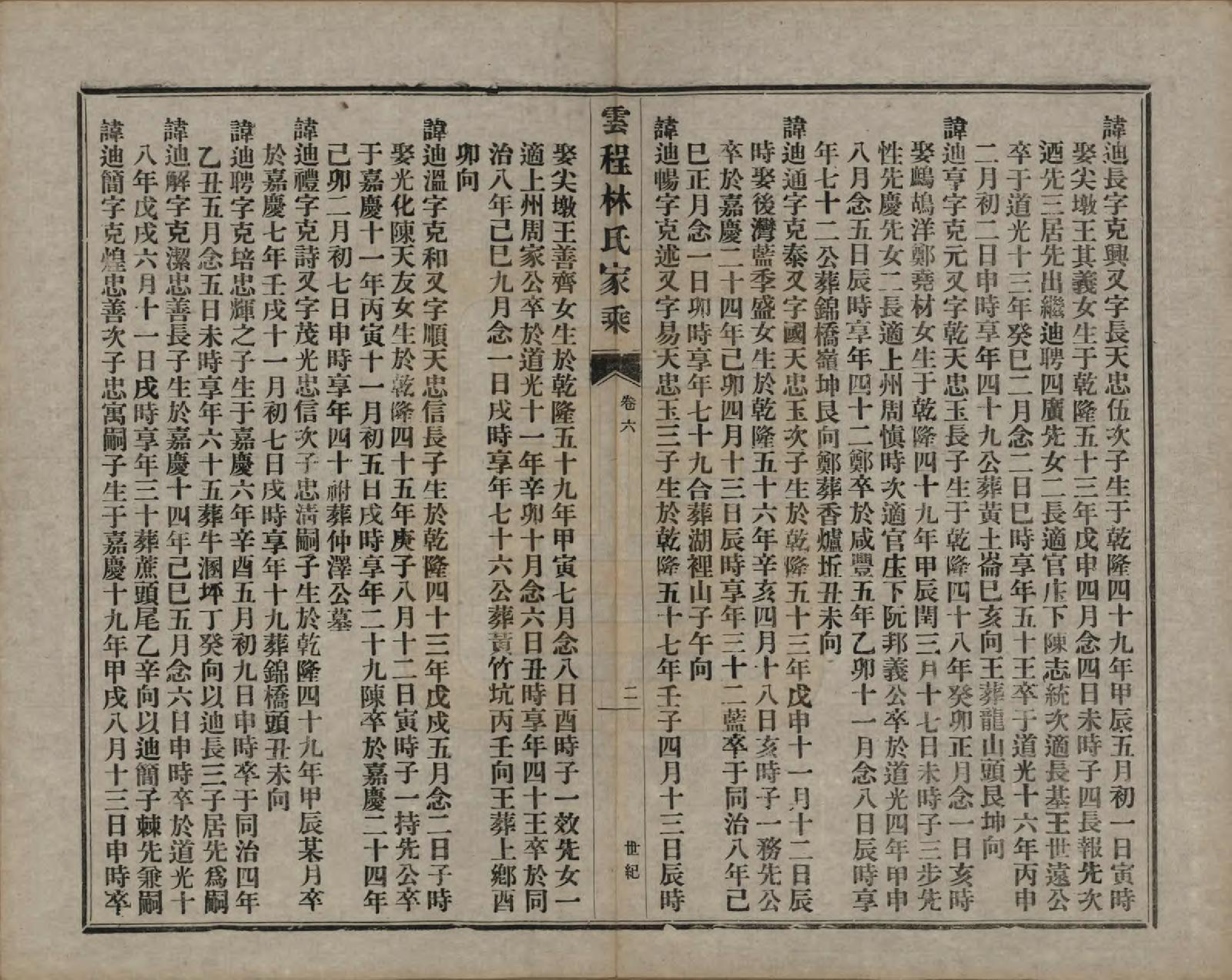 GTJP0888.林.福建闽侯.侯官云程林氏家乘.民国二十七年（1938）_006.pdf_第2页