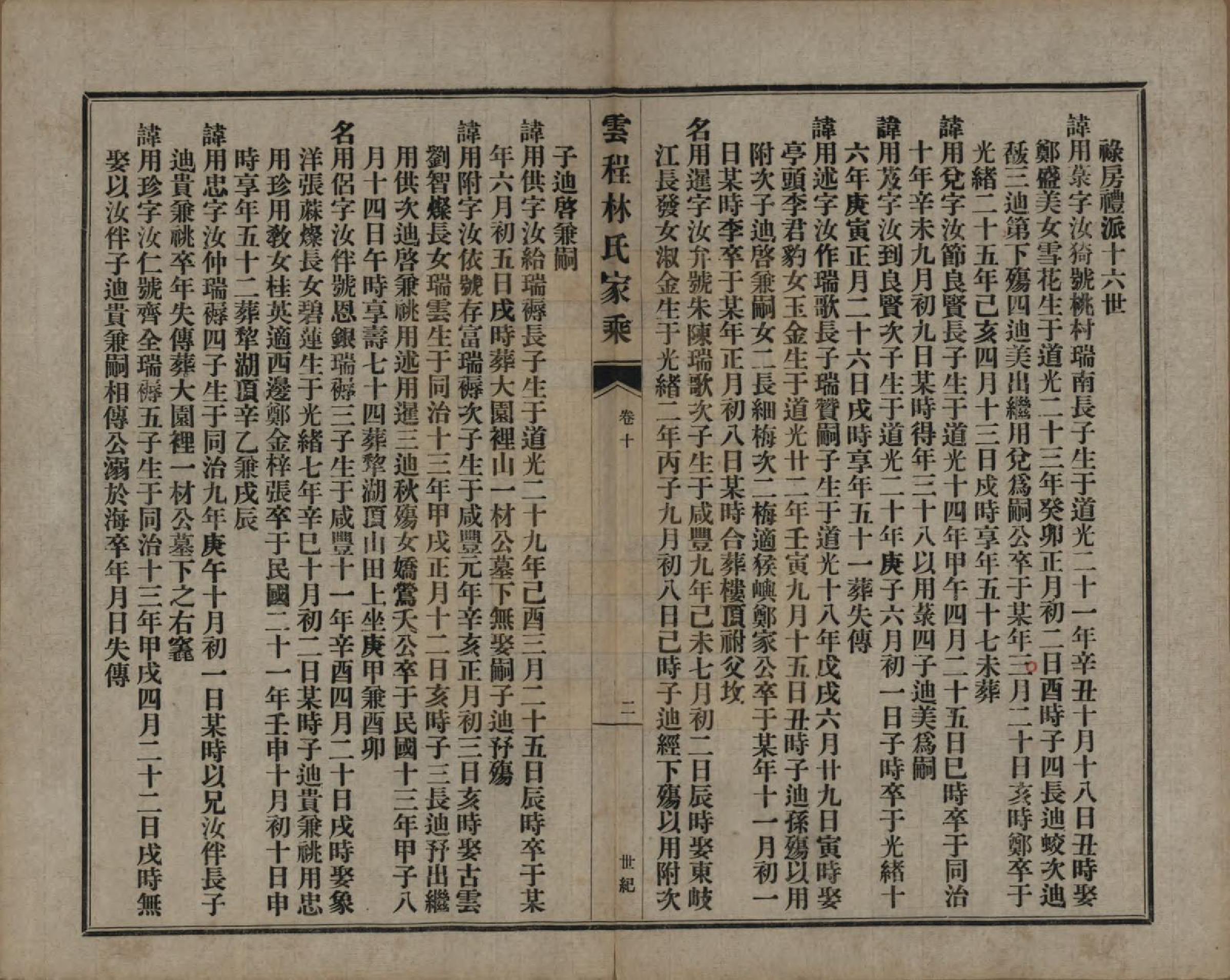 GTJP0888.林.福建闽侯.侯官云程林氏家乘.民国二十七年（1938）_010.pdf_第2页