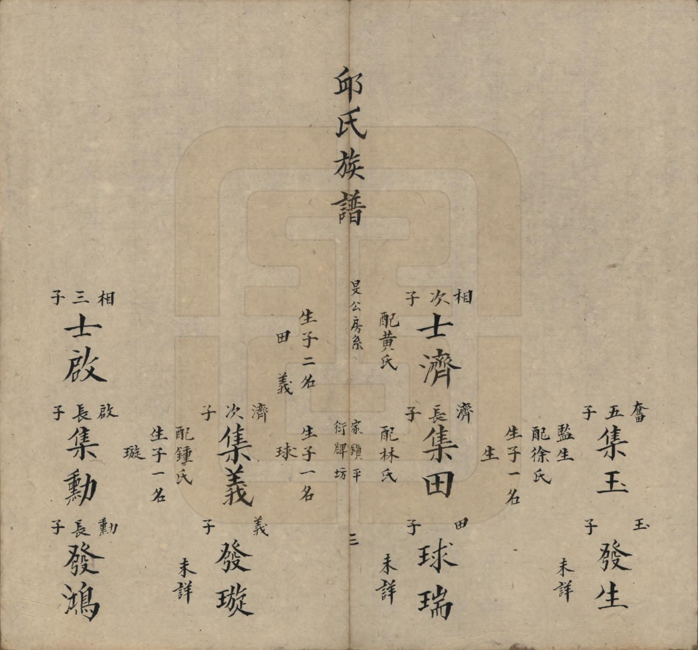 GTJP1207.邱.福建兴化.邱氏族谱.清道光二十八年(1848)_002.pdf_第3页