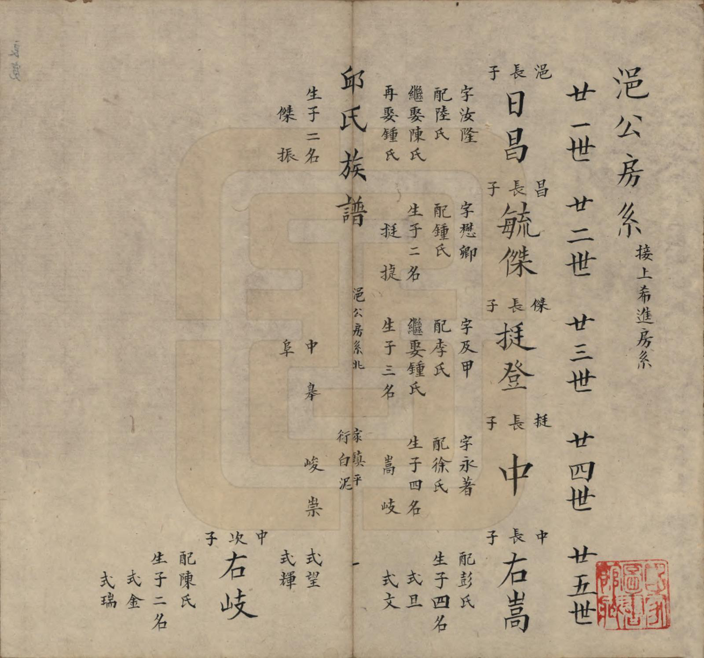 GTJP1207.邱.福建兴化.邱氏族谱.清道光二十八年(1848)_007.pdf_第1页