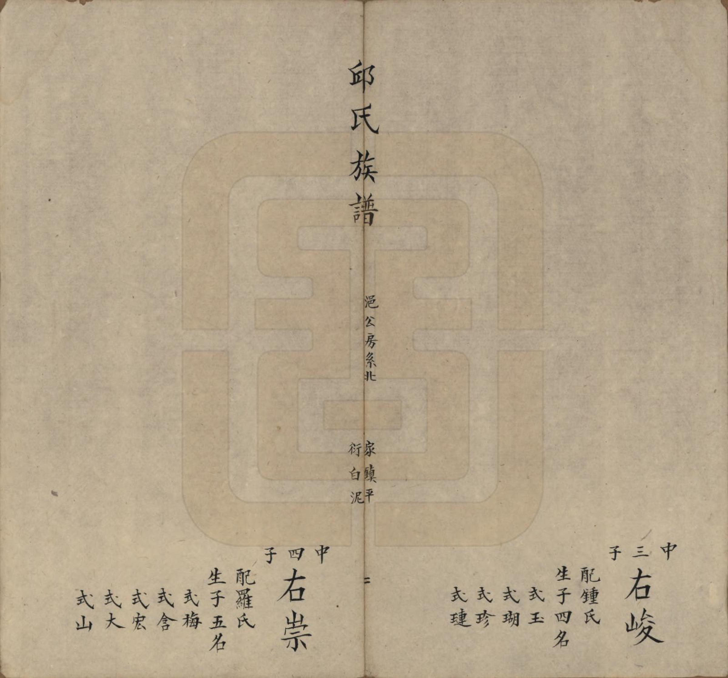 GTJP1207.邱.福建兴化.邱氏族谱.清道光二十八年(1848)_007.pdf_第2页