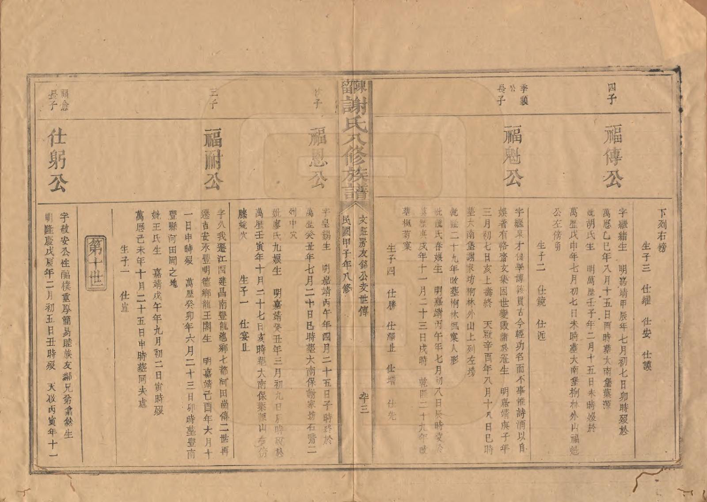 GTJP1770.谢.福建建宁.陈留谢氏八修族谱.民国13年[1924]_009.pdf_第3页