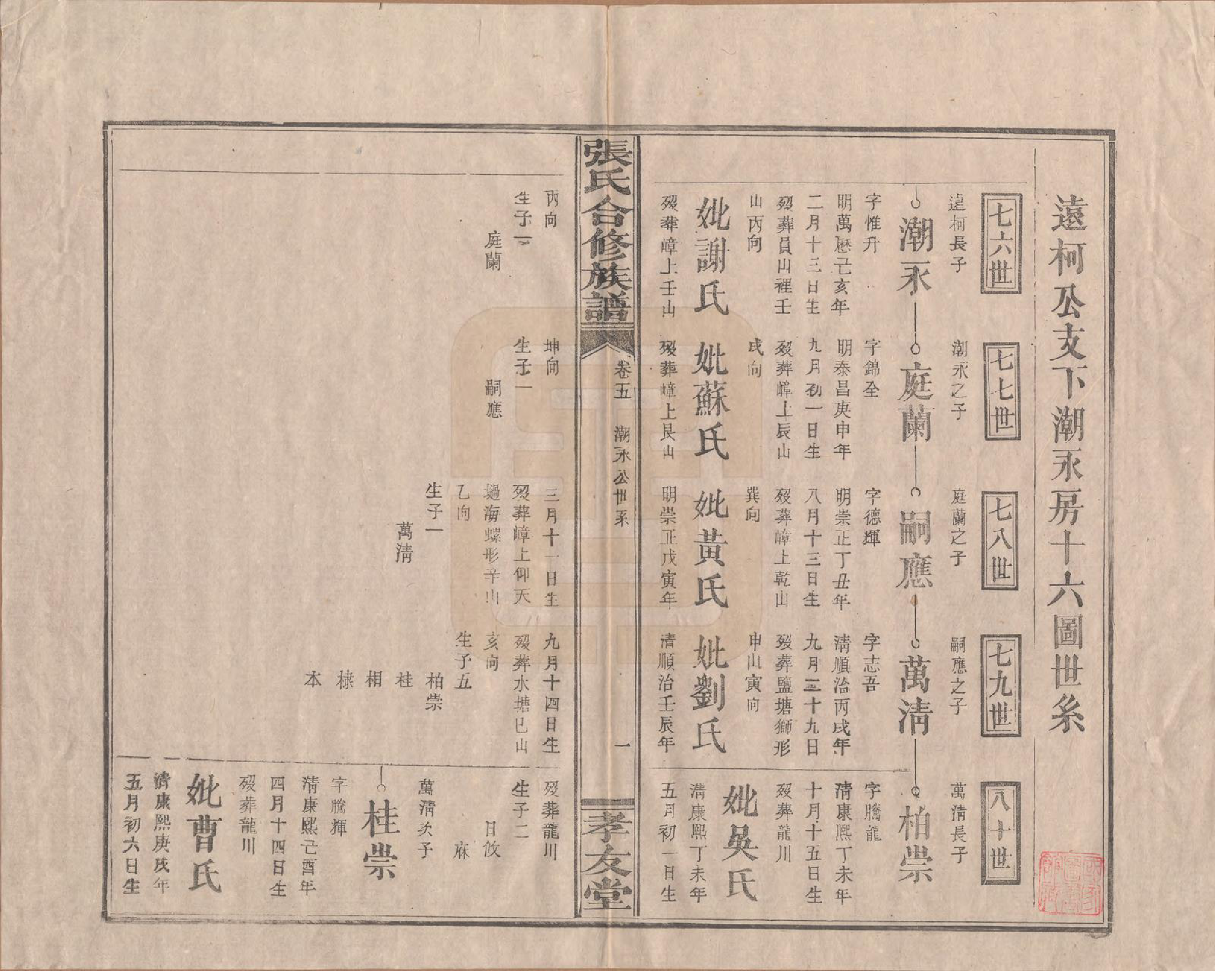 GTJP2103.张.福建上杭.张氏合修族谱.民国三年(1914)_005.pdf_第1页