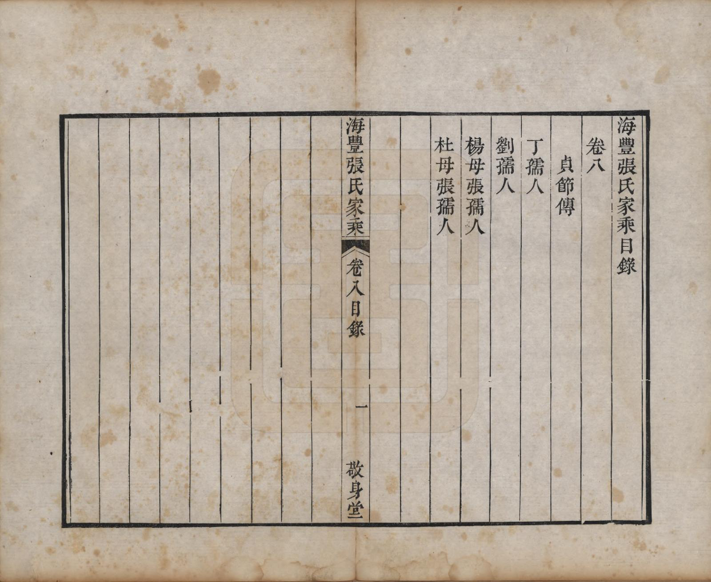 GTJP2084.张.山东无棣.海丰张氏家乘.嘉庆二年序（1797）_008.pdf_第1页