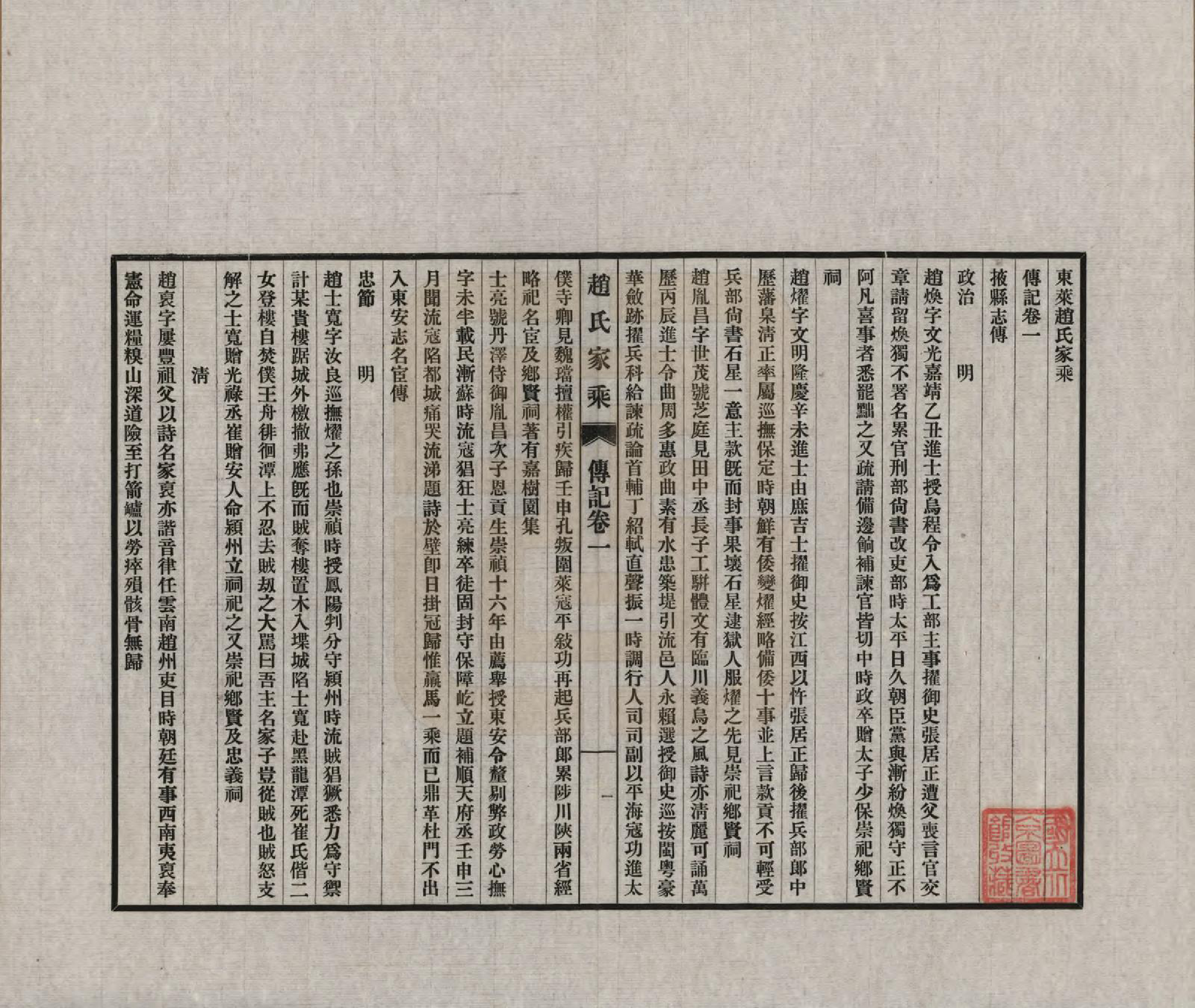 GTJP2210.赵.山东东莱.东莱赵氏家乘六卷.民国二十四年(1935)_006.pdf_第1页
