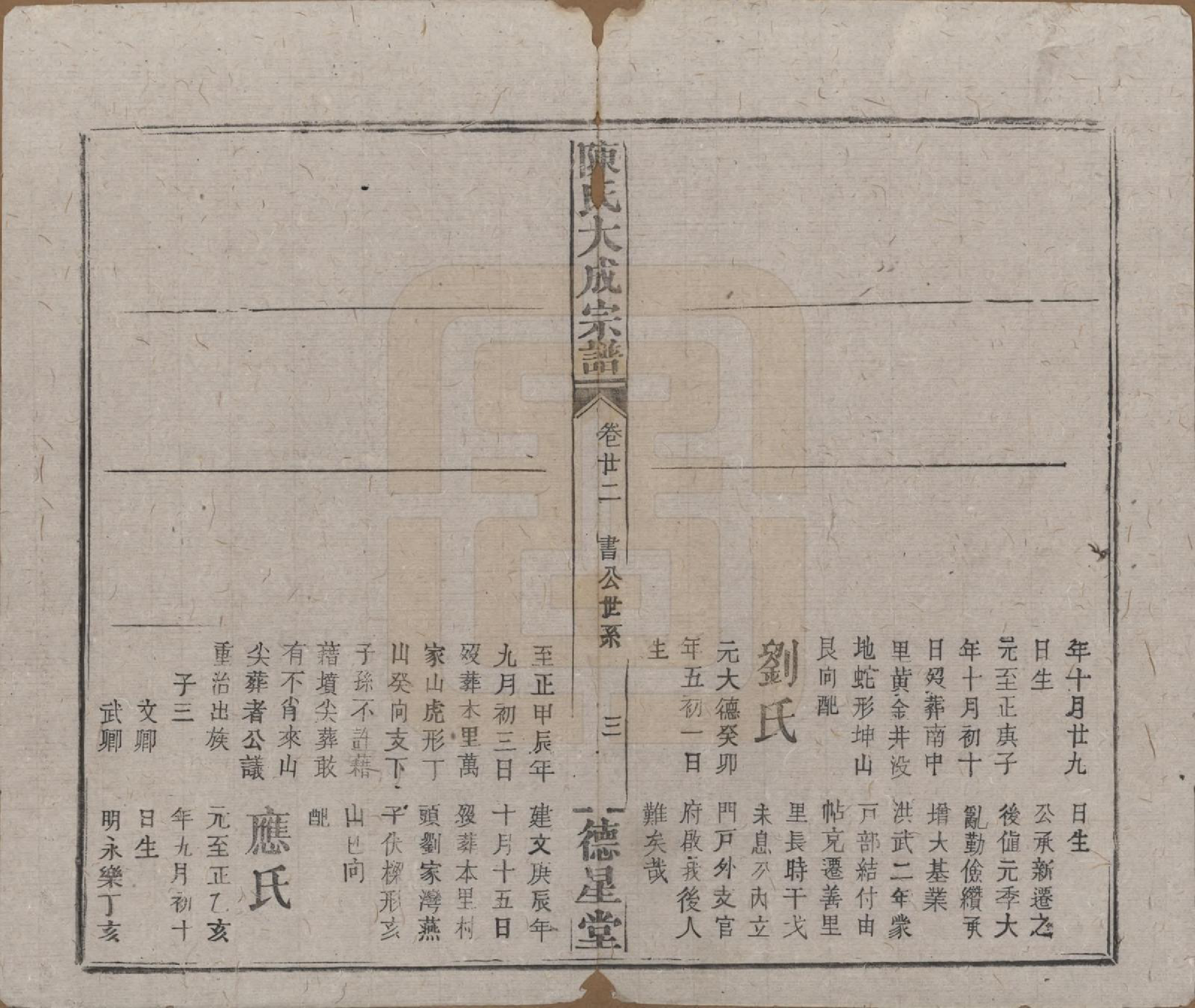 GTJP0205.陈.河南许昌.陈氏大成宗谱三十三卷.清光绪十四年（1888）_222.pdf_第3页
