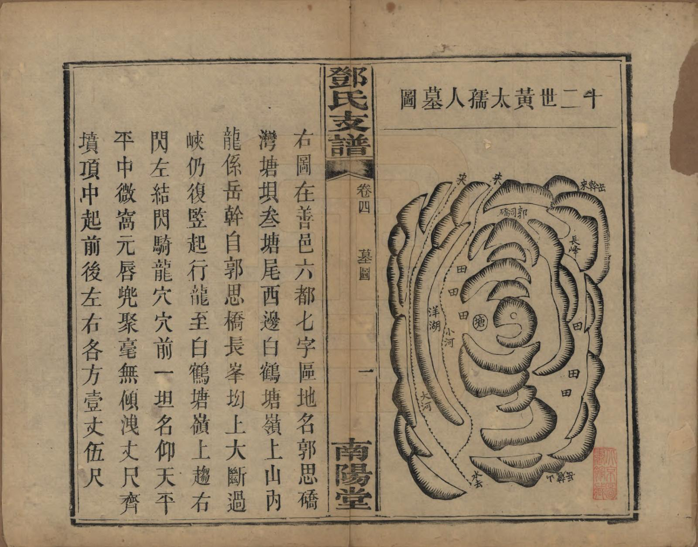 GTJP0281.邓.河南南阳.南阳邓氏支谱五卷首一卷.清光绪九年（1883）_004.pdf_第1页