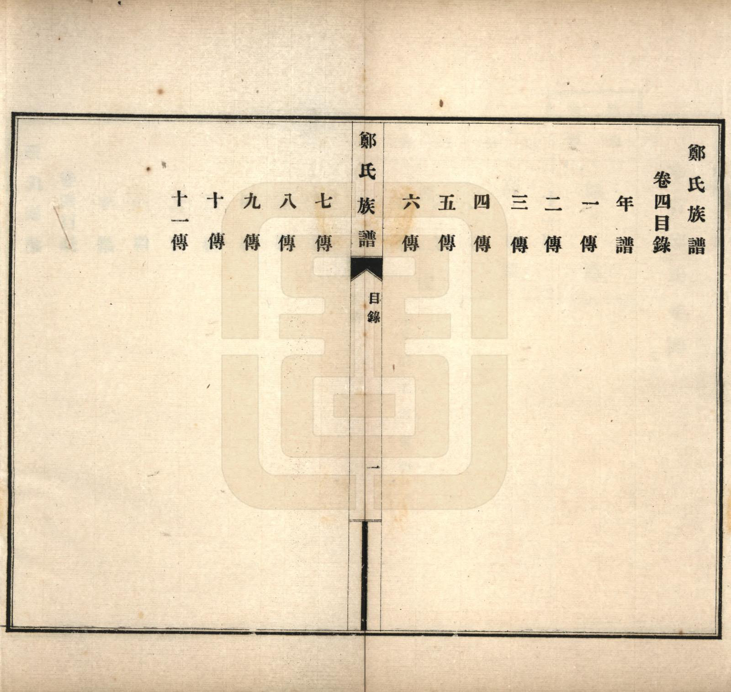 GTJP2243.郑.河北宁晋.郑氏族谱八卷.民国十九年（1930）_004.pdf_第1页