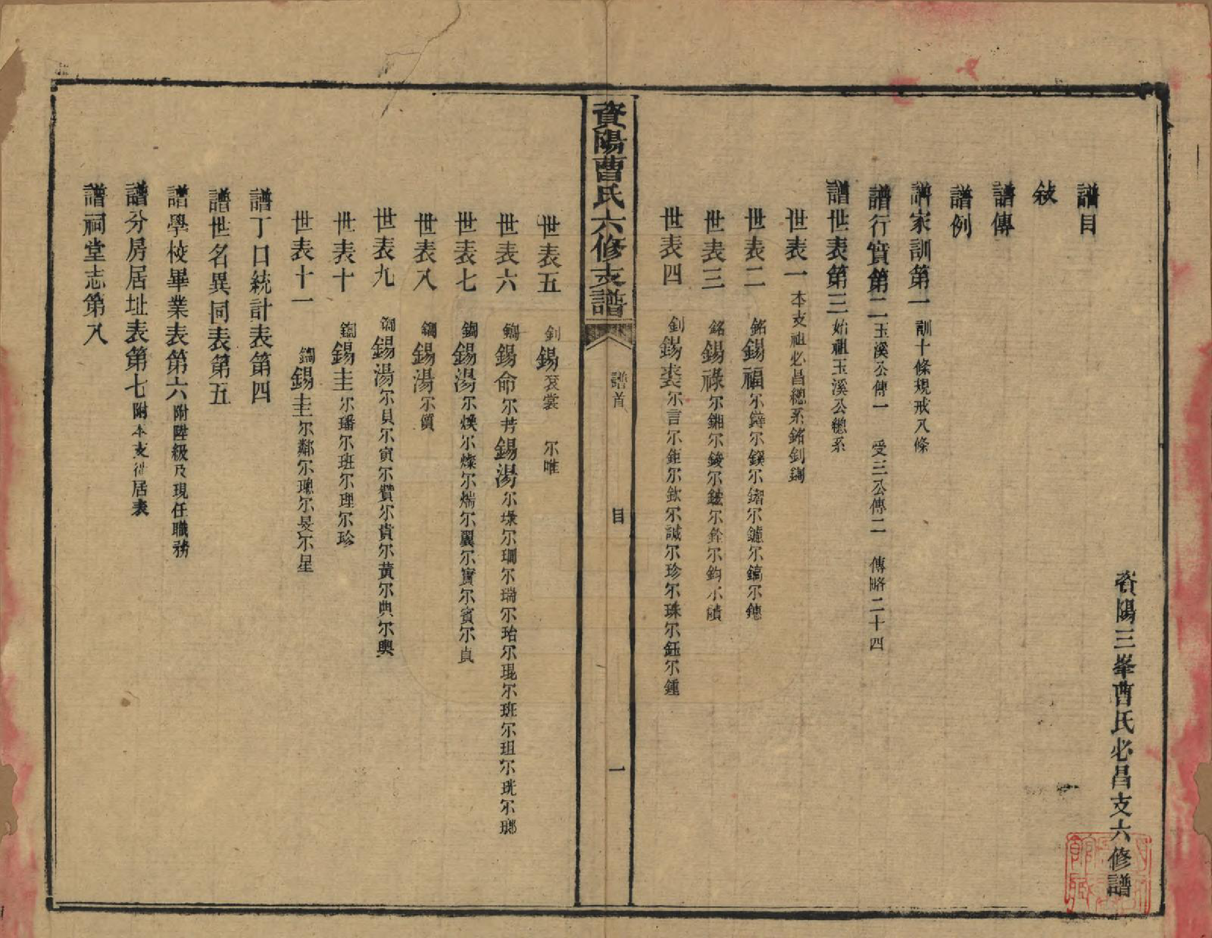 GTJP0058.曹.湖南资阳.资阳三峯曹氏必昌支六修谱九卷卷首一卷卷末一卷.民国三十年（1941）_001.pdf_第3页