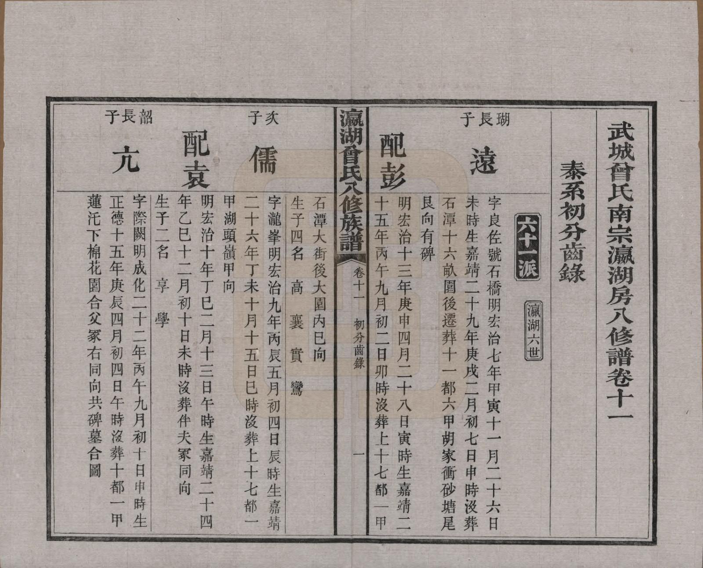 GTJP0076.曾.湖南.瀛湖曾氏八修族谱.民国20年[1931]_011.pdf_第1页