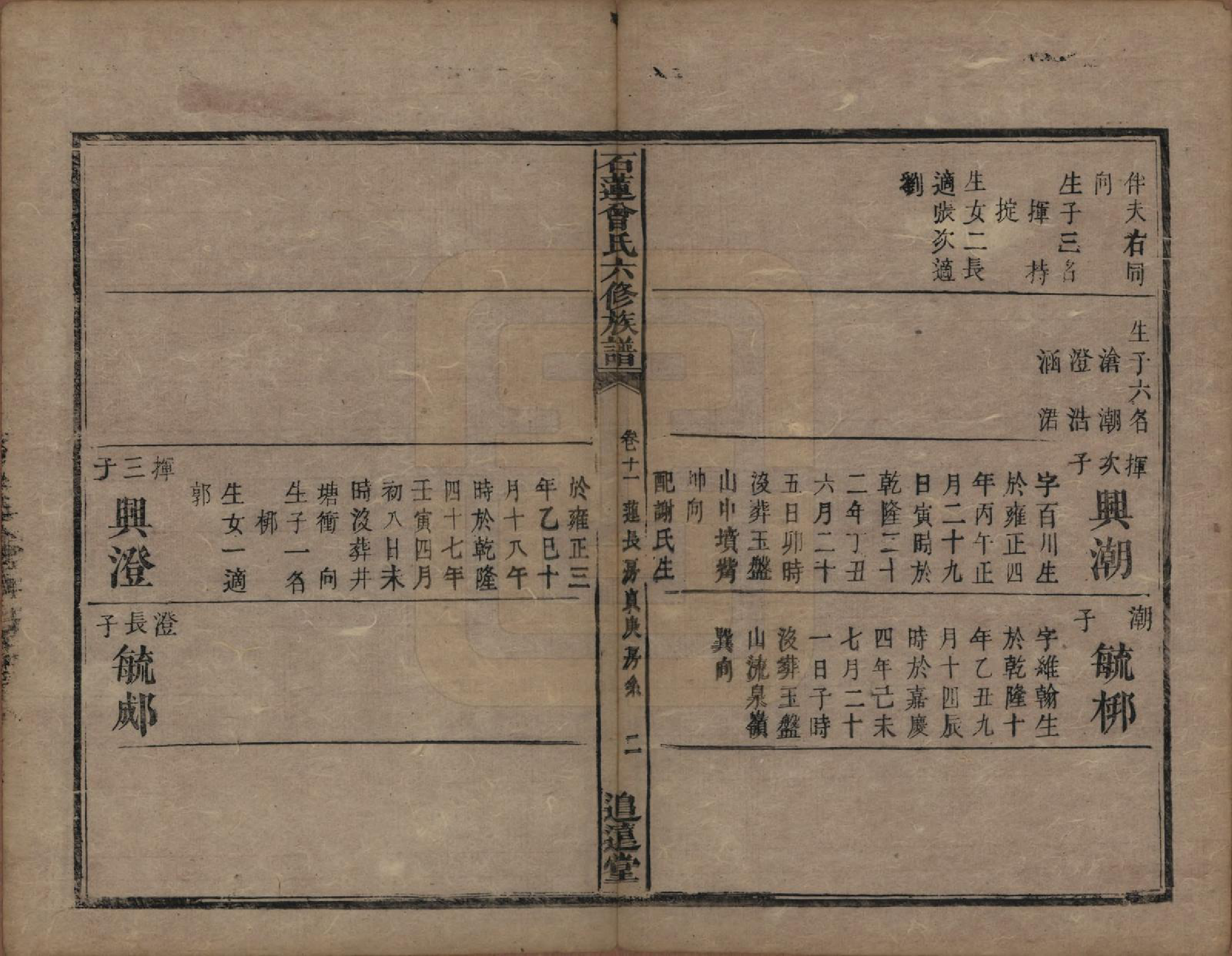 GTJP0088.曾.湖南湘潭.石莲曾氏六修族谱三十二卷首一卷末一卷.清同治五年（1866）_011.pdf_第2页