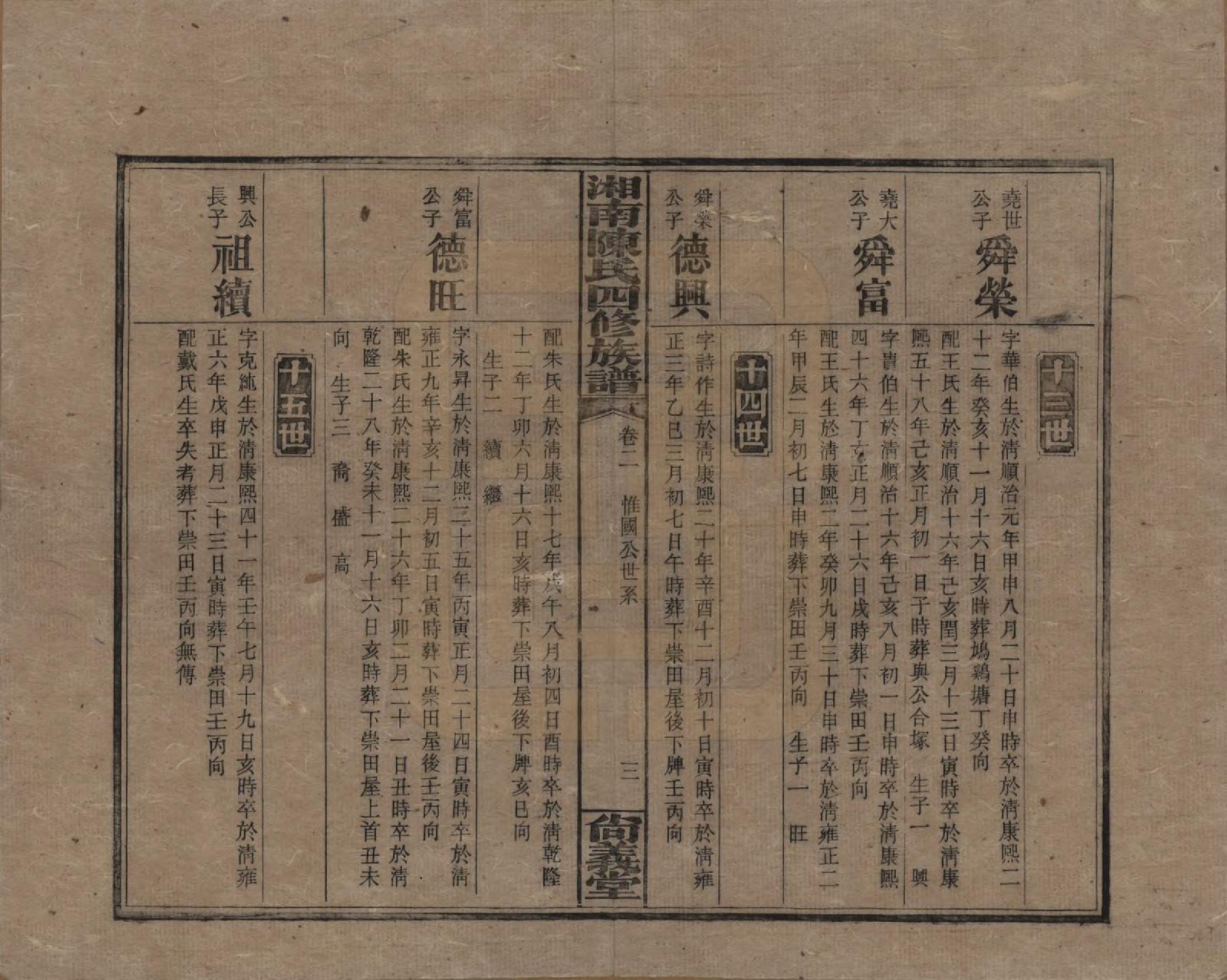 GTJP0107.陈.湖南湘乡.湘南陈氏四修族谱.民国21年[1932]_002.pdf_第3页