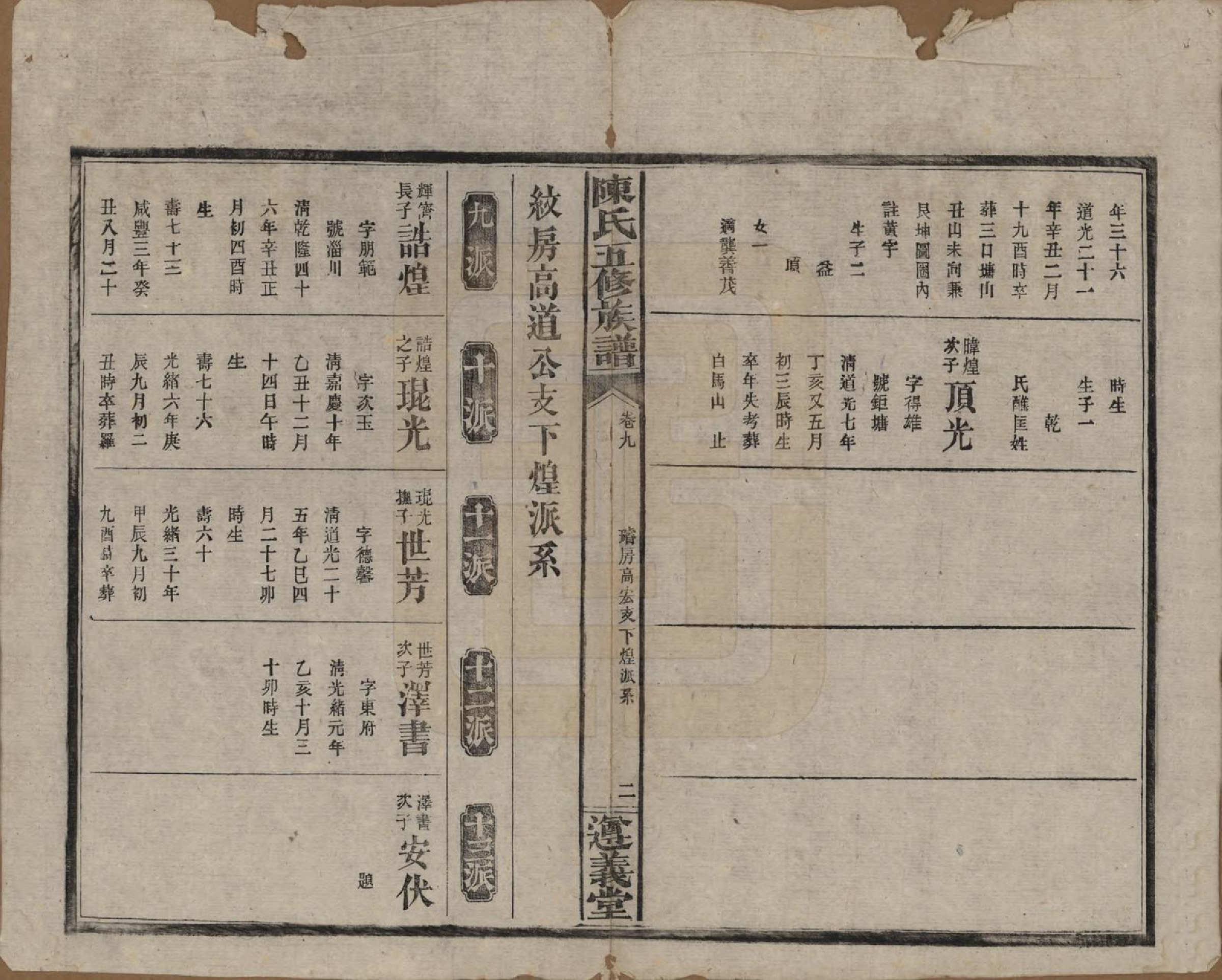 GTJP0110.陈.湖南益阳.益阳义门陈氏五修族谱.民国26年[1937]_009.pdf_第2页