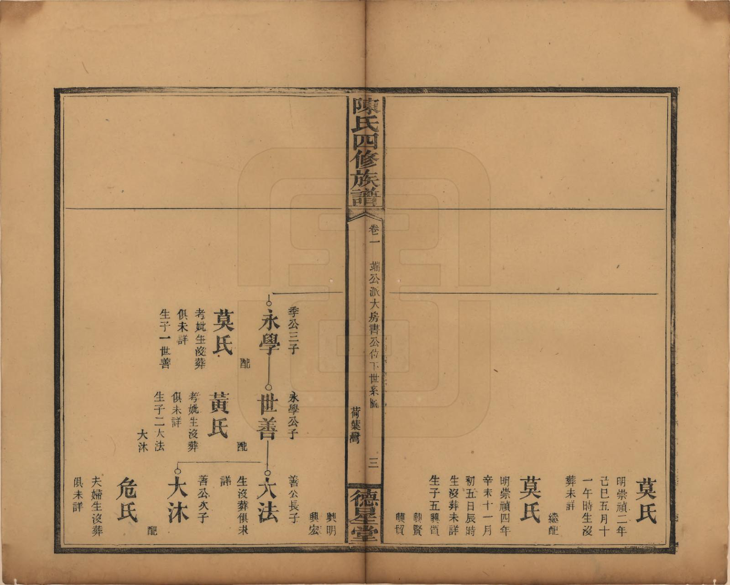 GTJP0111.陈.湖南邵阳.陈氏四修族谱.民国32年[1943]_002.pdf_第3页