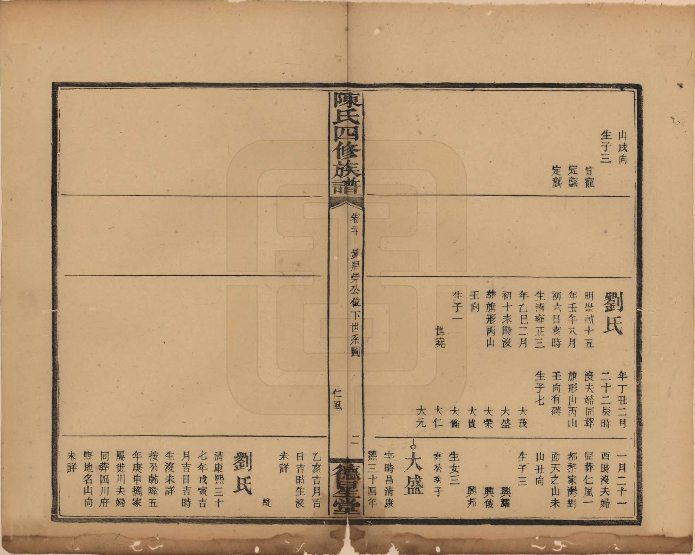 GTJP0111.陈.湖南邵阳.陈氏四修族谱.民国32年[1943]_020.pdf_第2页